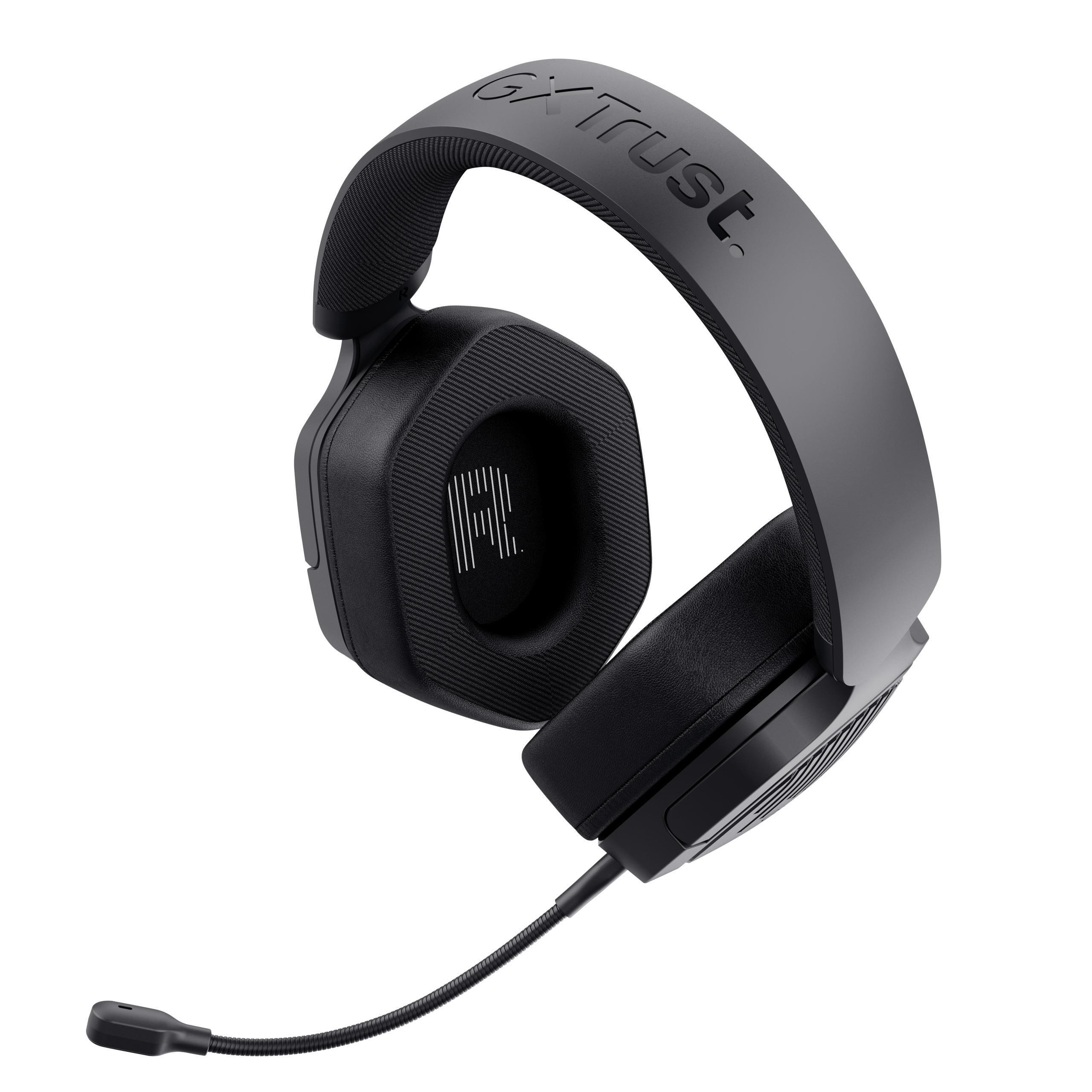 Trust GXT492 Carus Nera Cuffia Gaming con Microfono per PC e Console - immagine 4