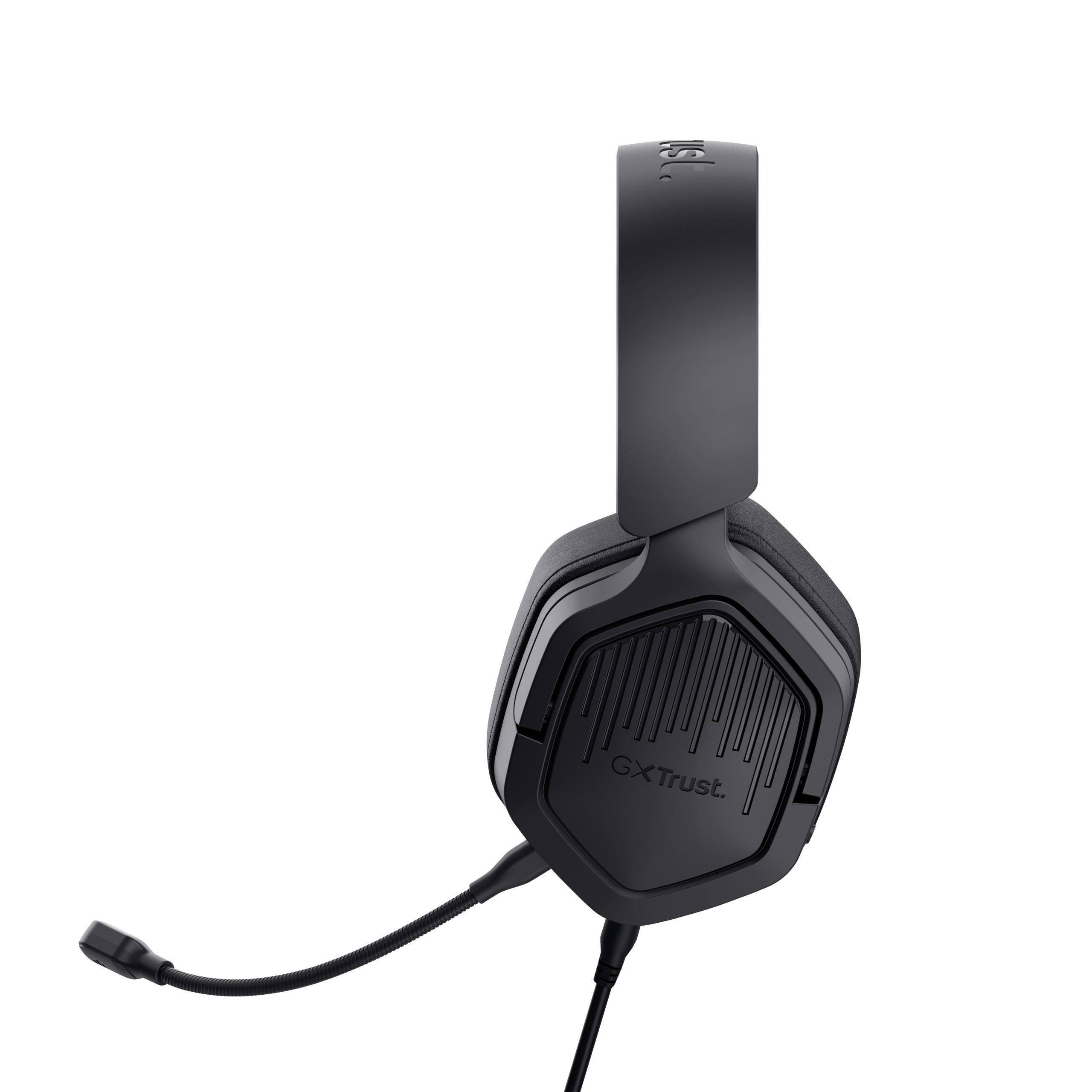 Trust GXT492 Carus Nera Cuffia Gaming con Microfono per PC e Console - immagine 6