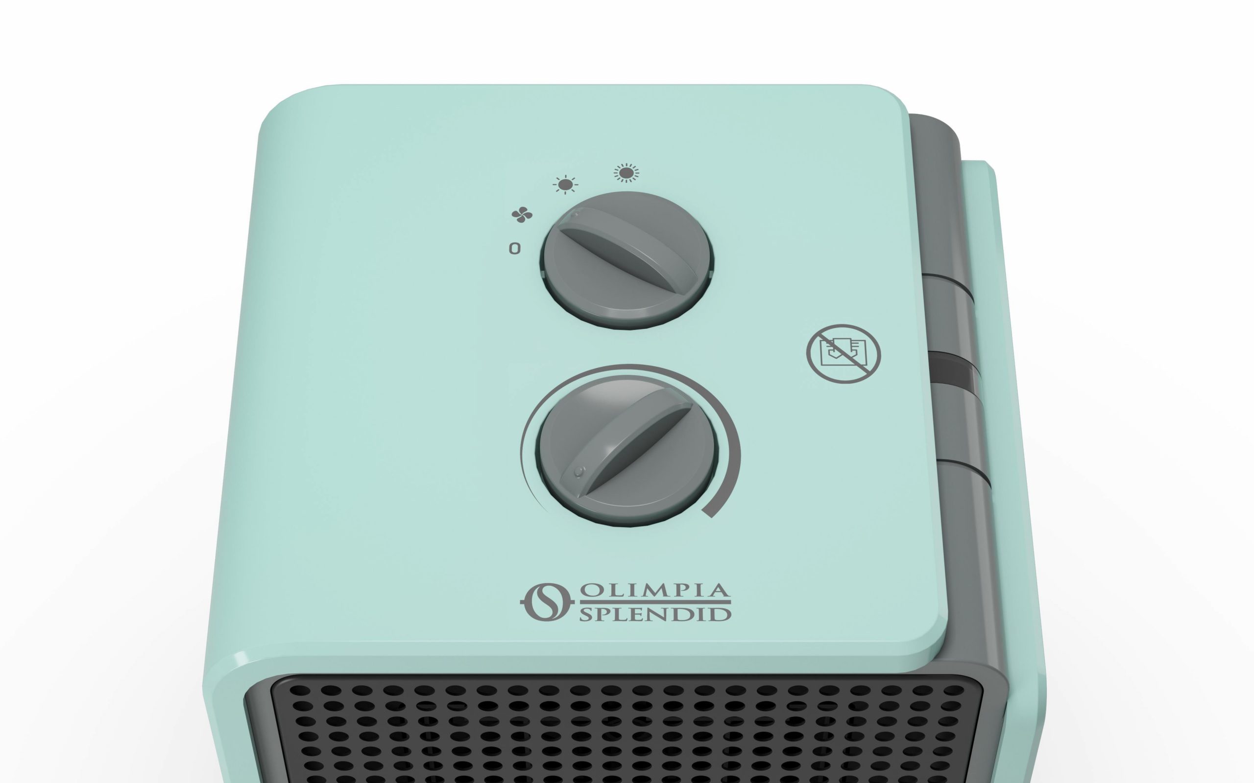 Splendid Caldo Cubic Verde Termoventilatore Ceramico Compatto 1800W 55MQ - immagine 4