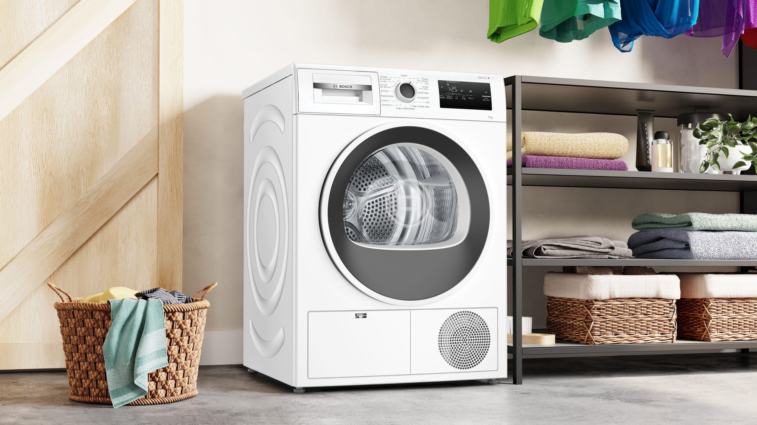 Bosch WTH85208II Asciugatrice Carica Frontale 8KG Pompa di Calore - immagine 3