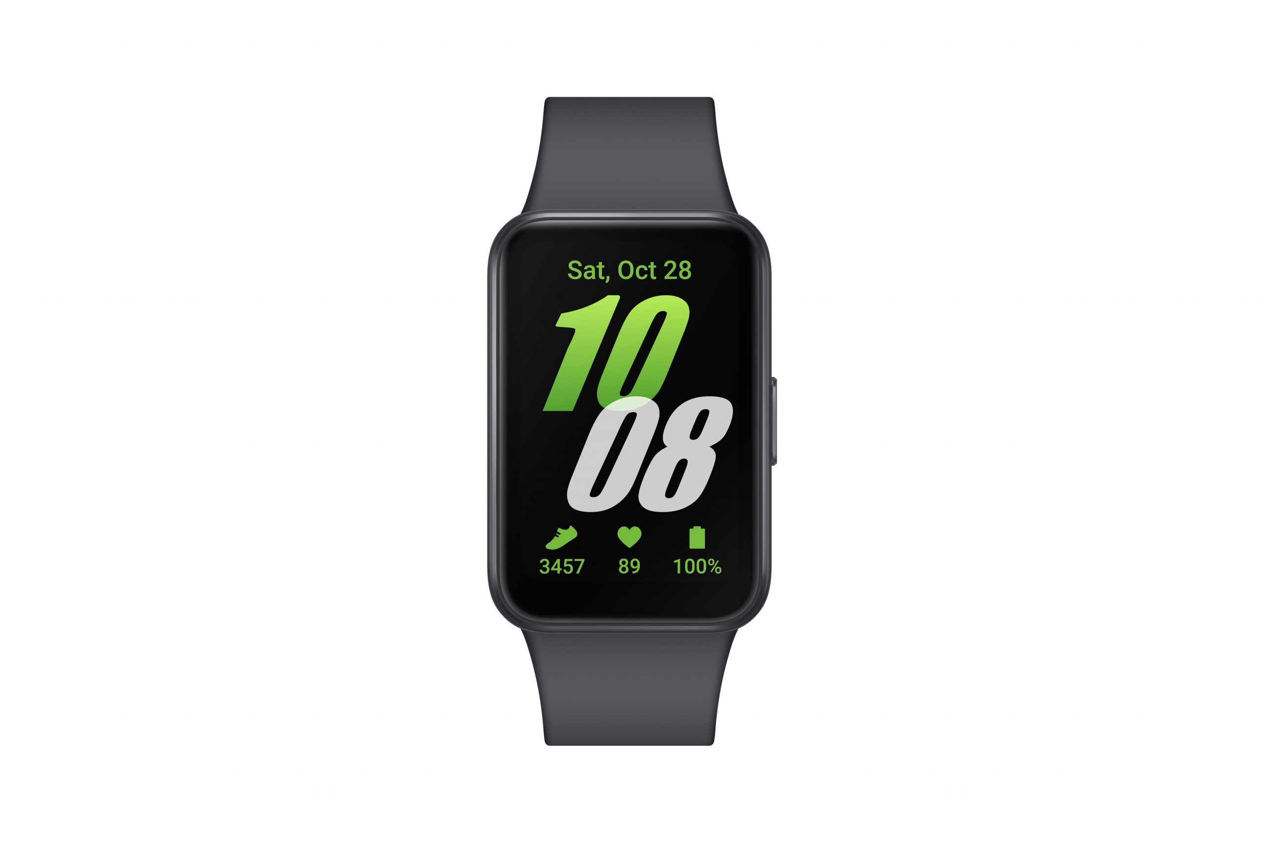 Samsung Galaxy Fit3 Gray Smartwatch 1.6 Pollici Frequenza Cardiaca - immagine 2