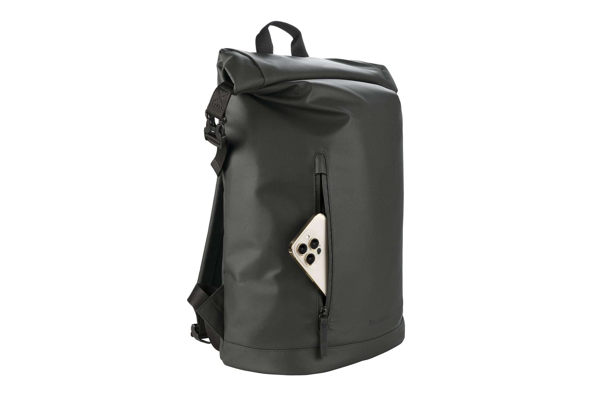 Tucano Rollo Nero Zaino per Notebook 15.6 Pollici e MacBook Pro 16 - immagine 6