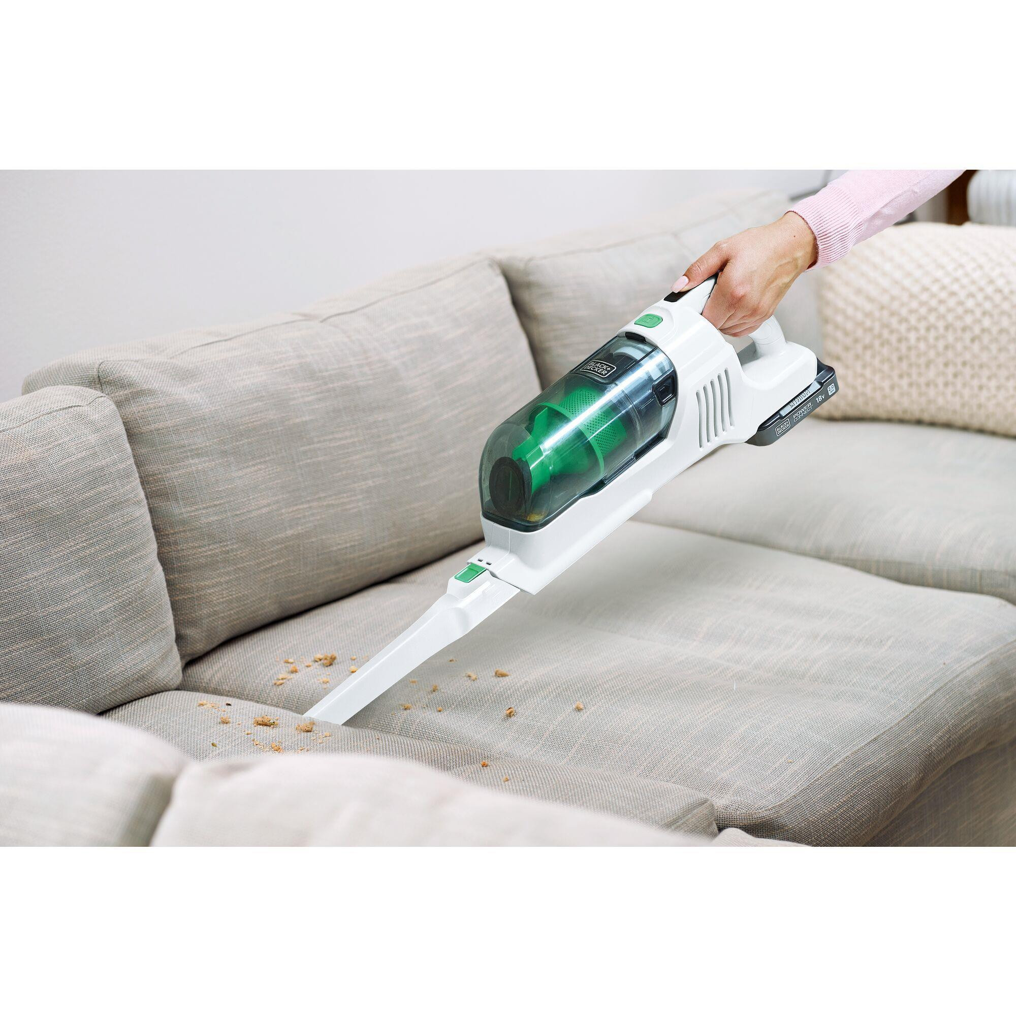 Black Decker Reviva REVSV18D1HFQW Scopa Ricaricabile Senza Sacco 0.5lt 18v 4in1 - immagine 3