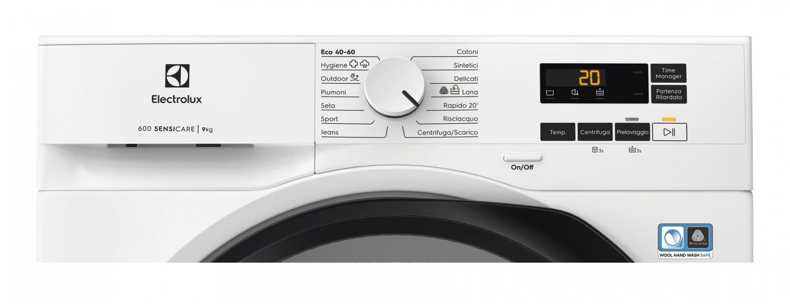 Electrolux EW6FBG19G Lavatrice Carica Frontale 9KG 1400 - immagine 2