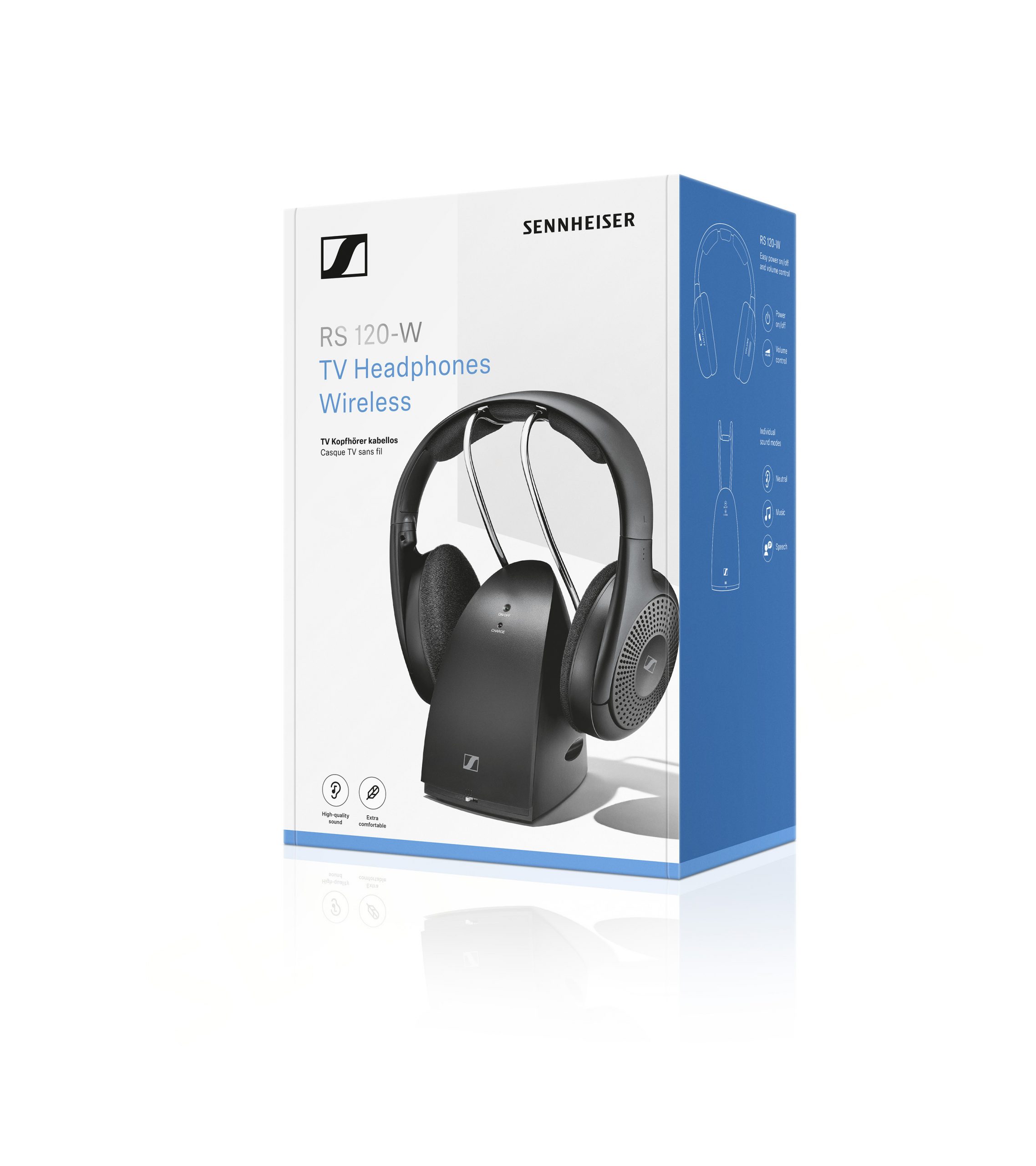 Sennheiser RS120W Cuffie Wireless per TV - immagine 4