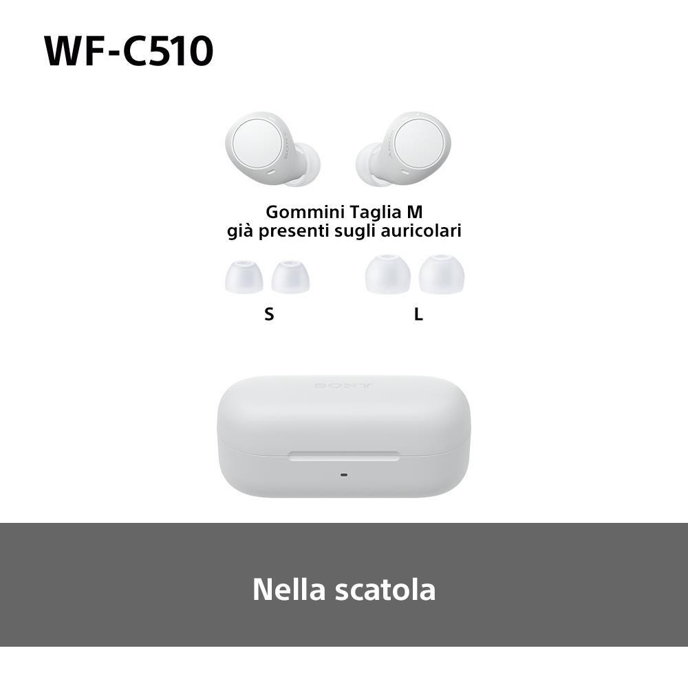 Sony WFC510 Bianco Cuffie Auricolari In-Ear - immagine 6