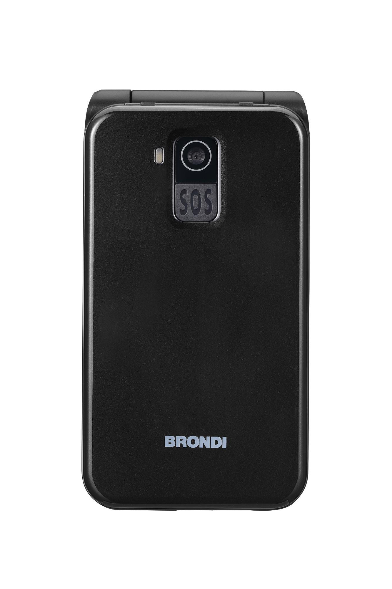 Brondi Amico Speciale 4G Black Metal Telefono Cellulare a Conchiglia Dual Sim - immagine 4