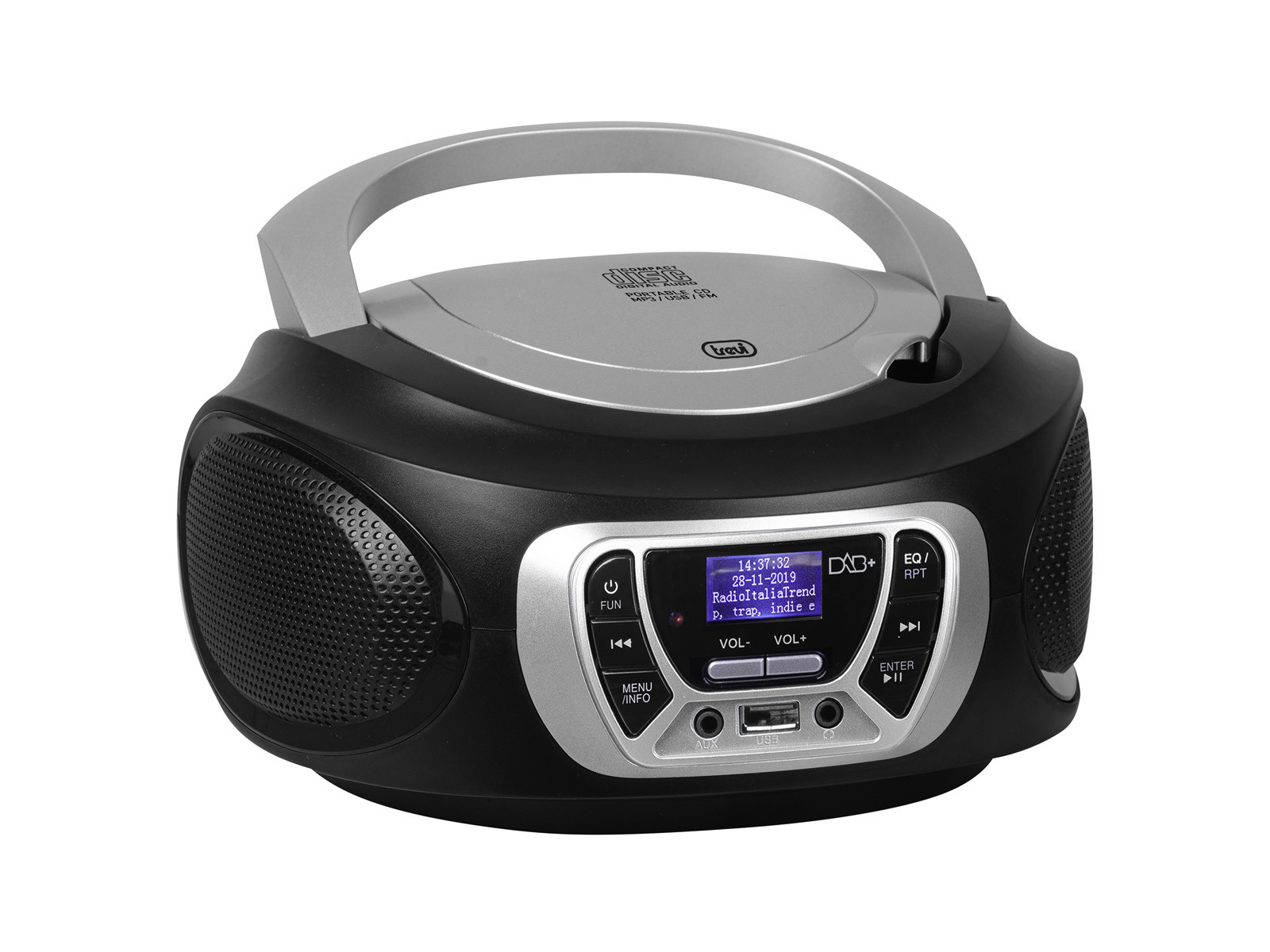 Trevi CMP 510 DAB Stereo Portatile Boombox DAB - immagine 2