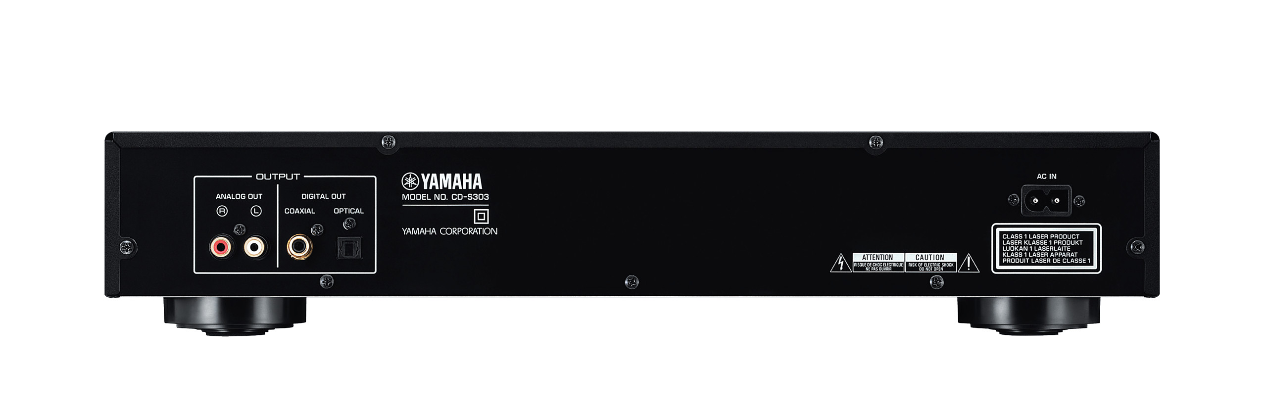 Yamaha CD-S303BL Nero Lettore CD - immagine 2