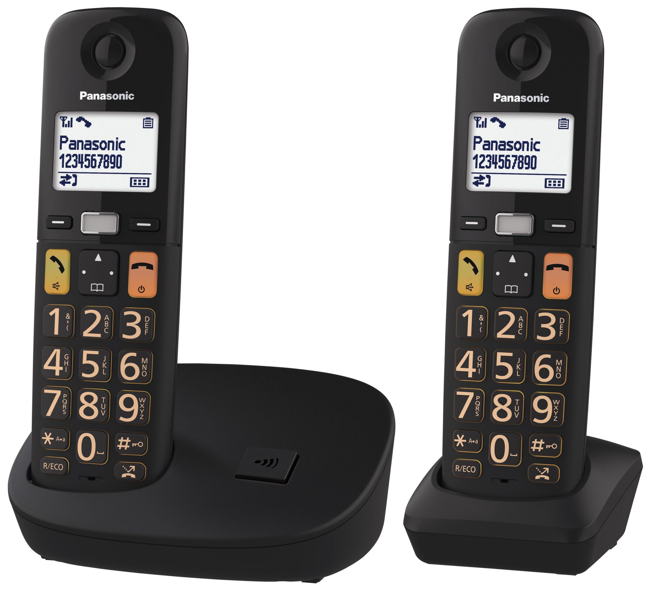 Panasonic KXTGU112EXB Telefono Cordless Duo Senza Segreteria - immagine 3