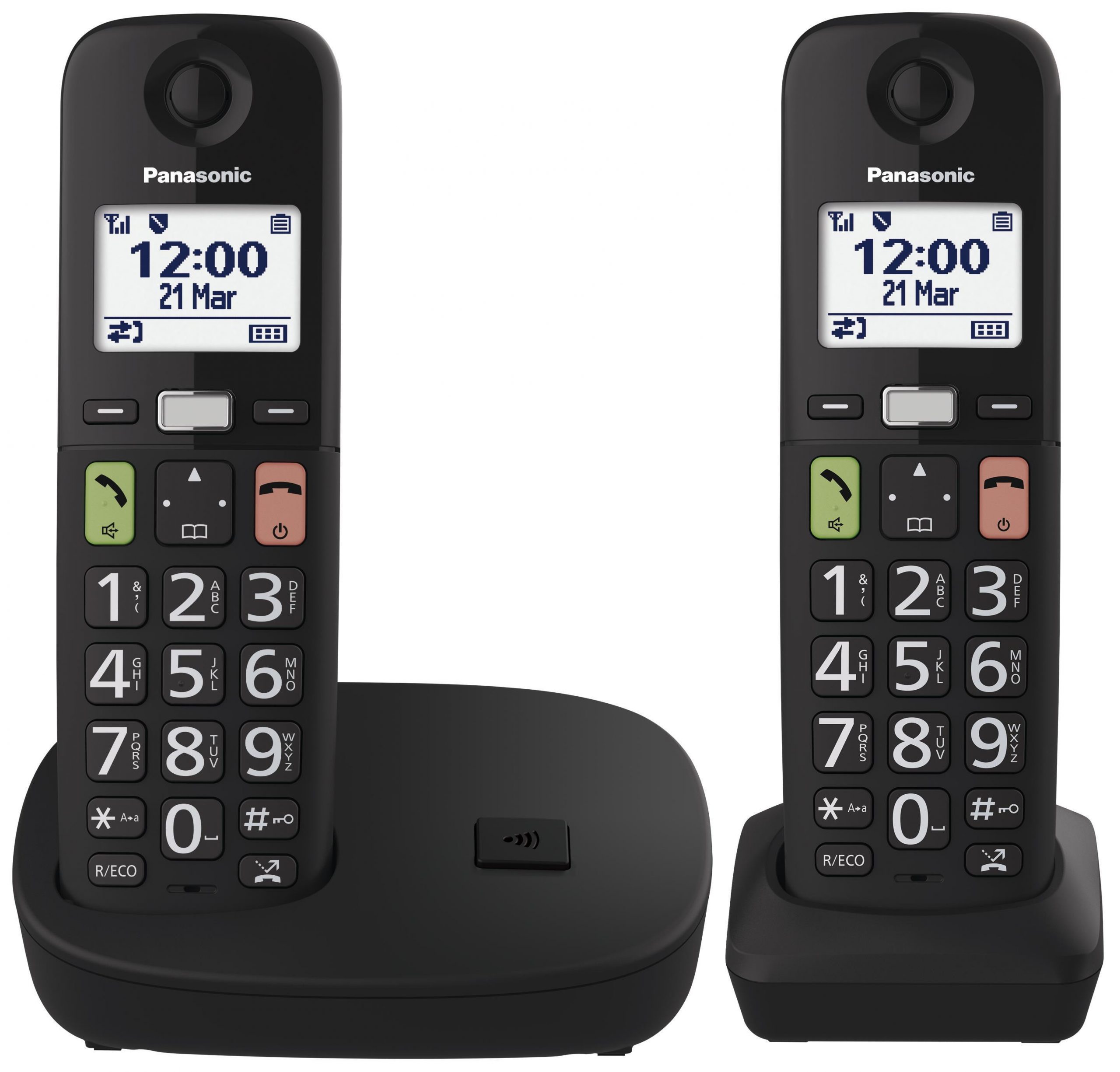 Panasonic KXTGU112EXB Telefono Cordless Duo Senza Segreteria - immagine 4