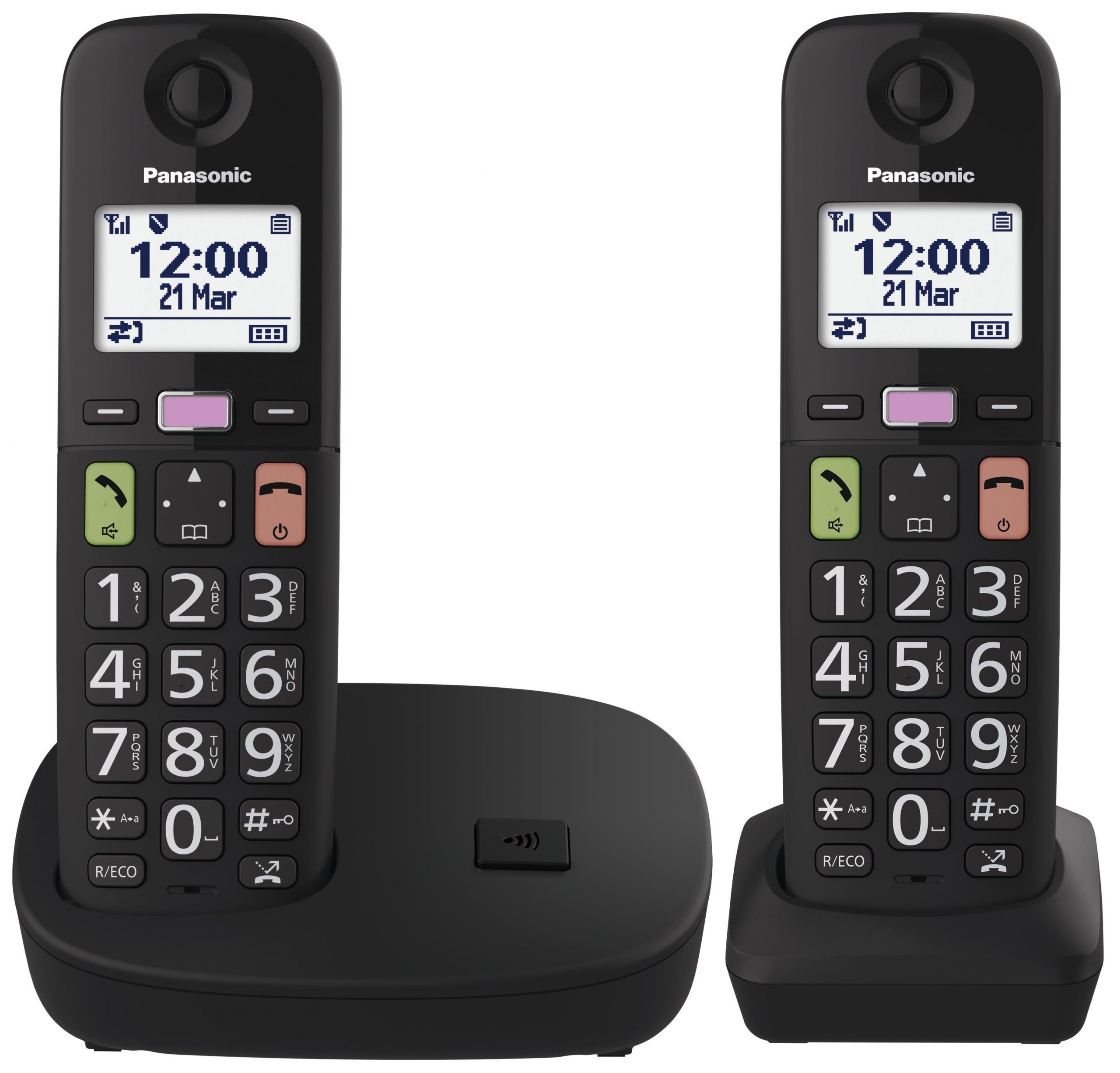 Panasonic KXTGU112EXB Telefono Cordless Duo Senza Segreteria - immagine 5