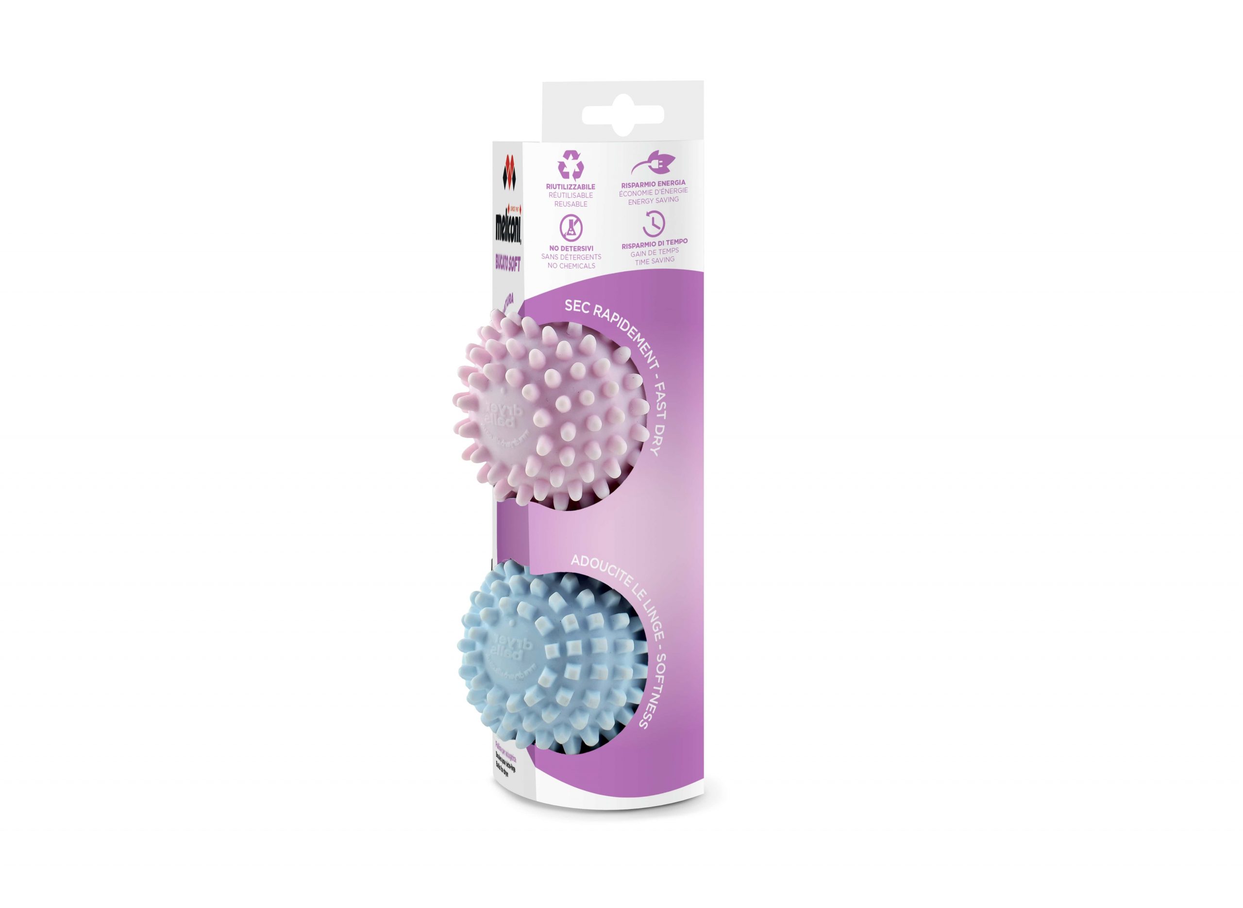 Meliconi Bucato Soft Palline per Asciugatrice 2 Pezzi - immagine 2