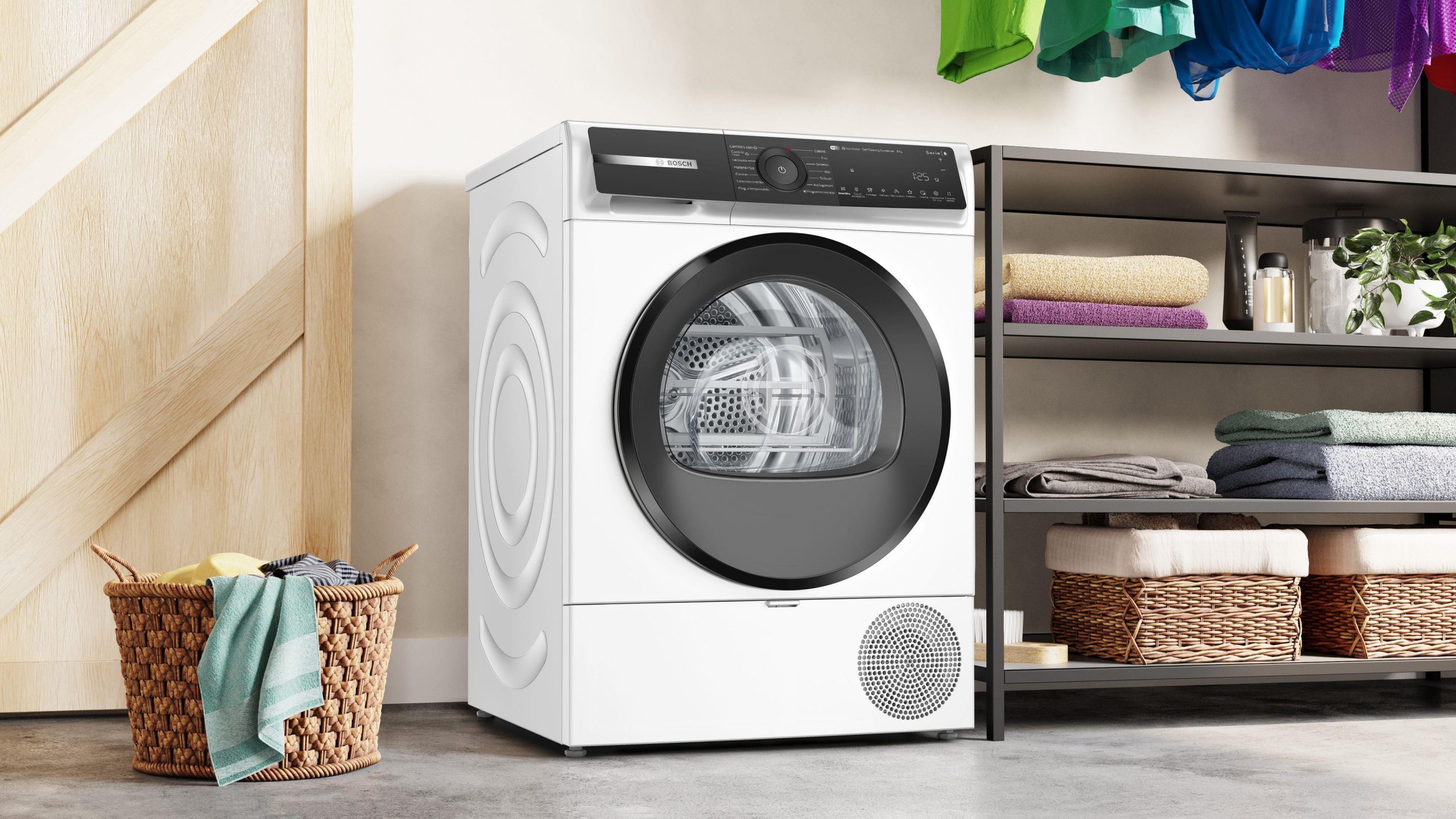 Bosch WQH245A0IT Asciugatrice Carica Frontale 9KG Pompa di Calore Wi-Fi - immagine 3