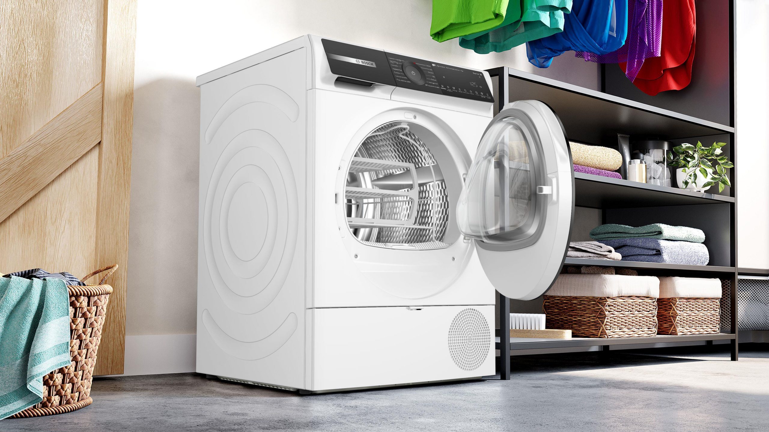 Bosch WQH245A0IT Asciugatrice Carica Frontale 9KG Pompa di Calore Wi-Fi - immagine 4