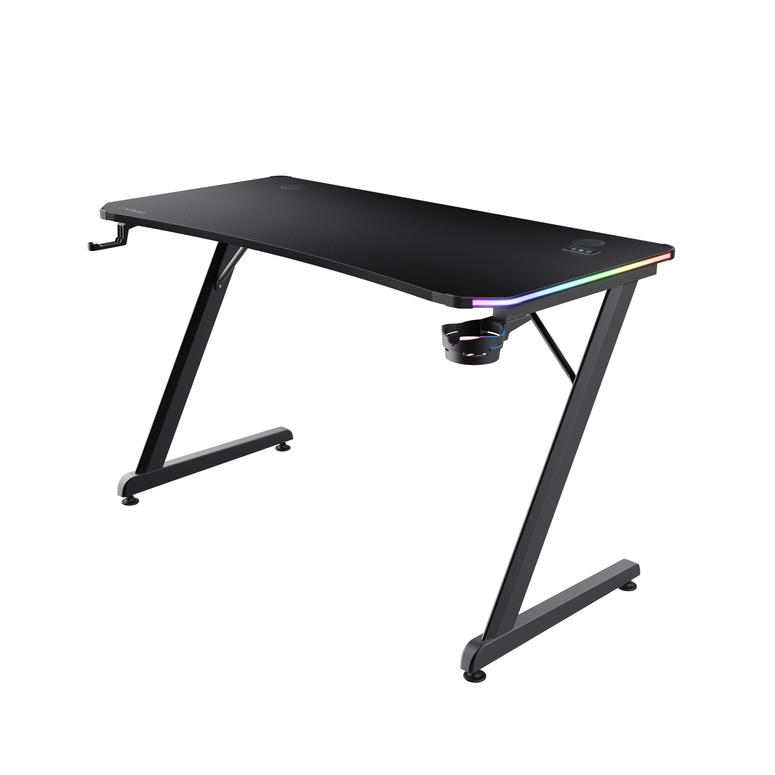 Trust GXT709 Luminus Scrivania da Gaming con Illuminazione RGB - immagine 2