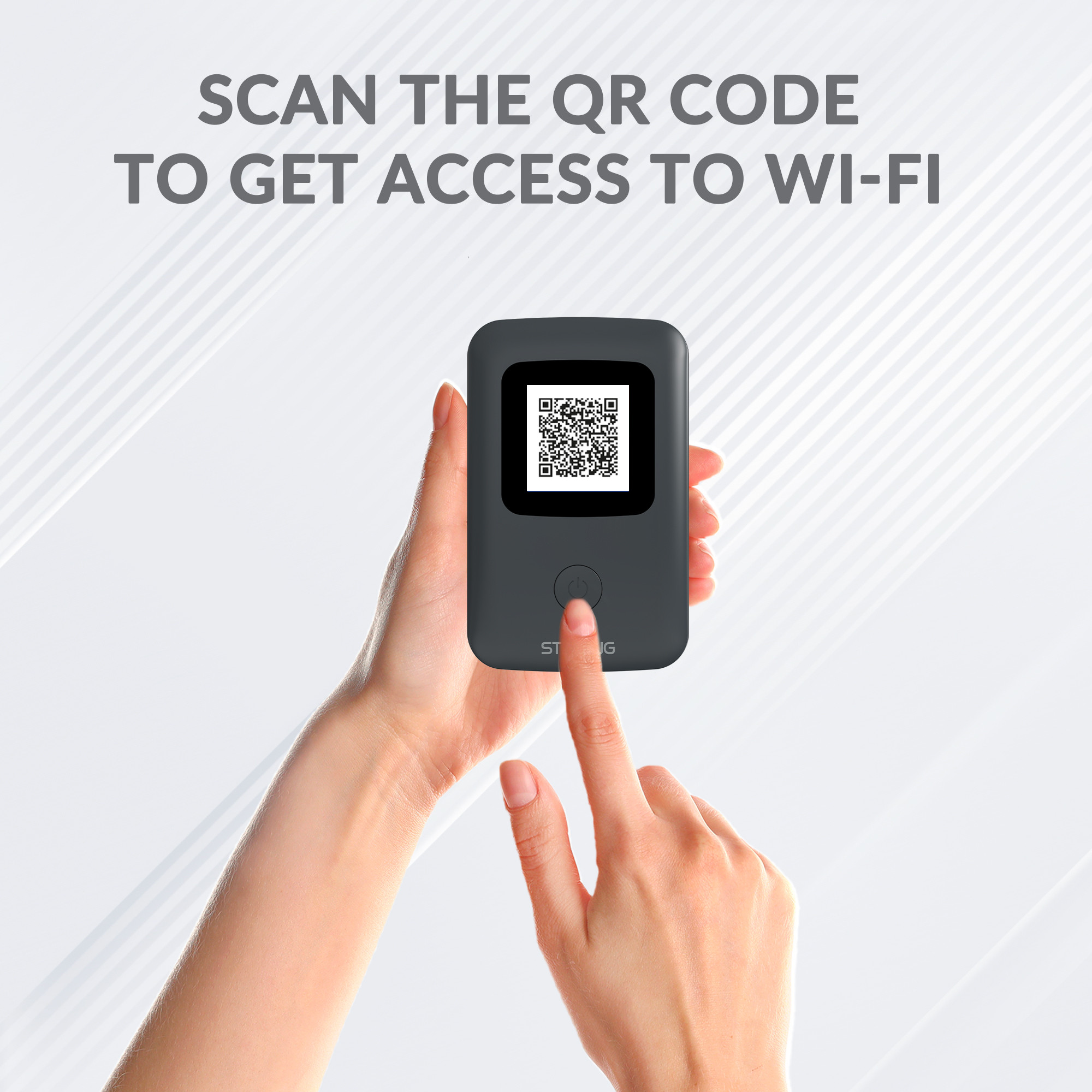 Strong 4GMIFI150D Hotspot Portatile 4G 150 Mbit-s Con Display - immagine 4
