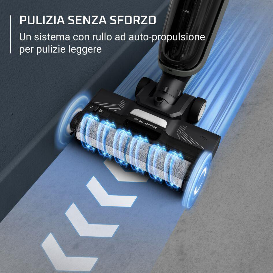 Rowenta X-Clean 4 GZ5035 Lavapavimenti Senza Fili Aspira e Lava - immagine 4