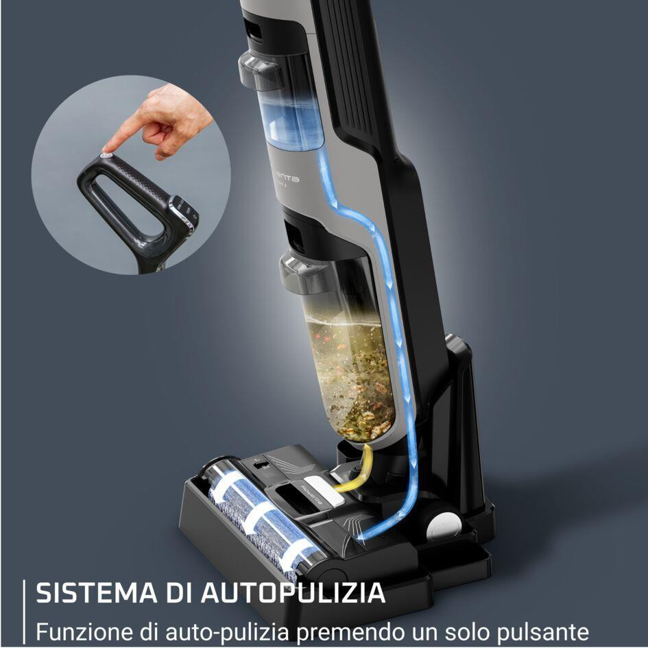 Rowenta X-Clean 4 GZ5035 Lavapavimenti Senza Fili Aspira e Lava - immagine 6