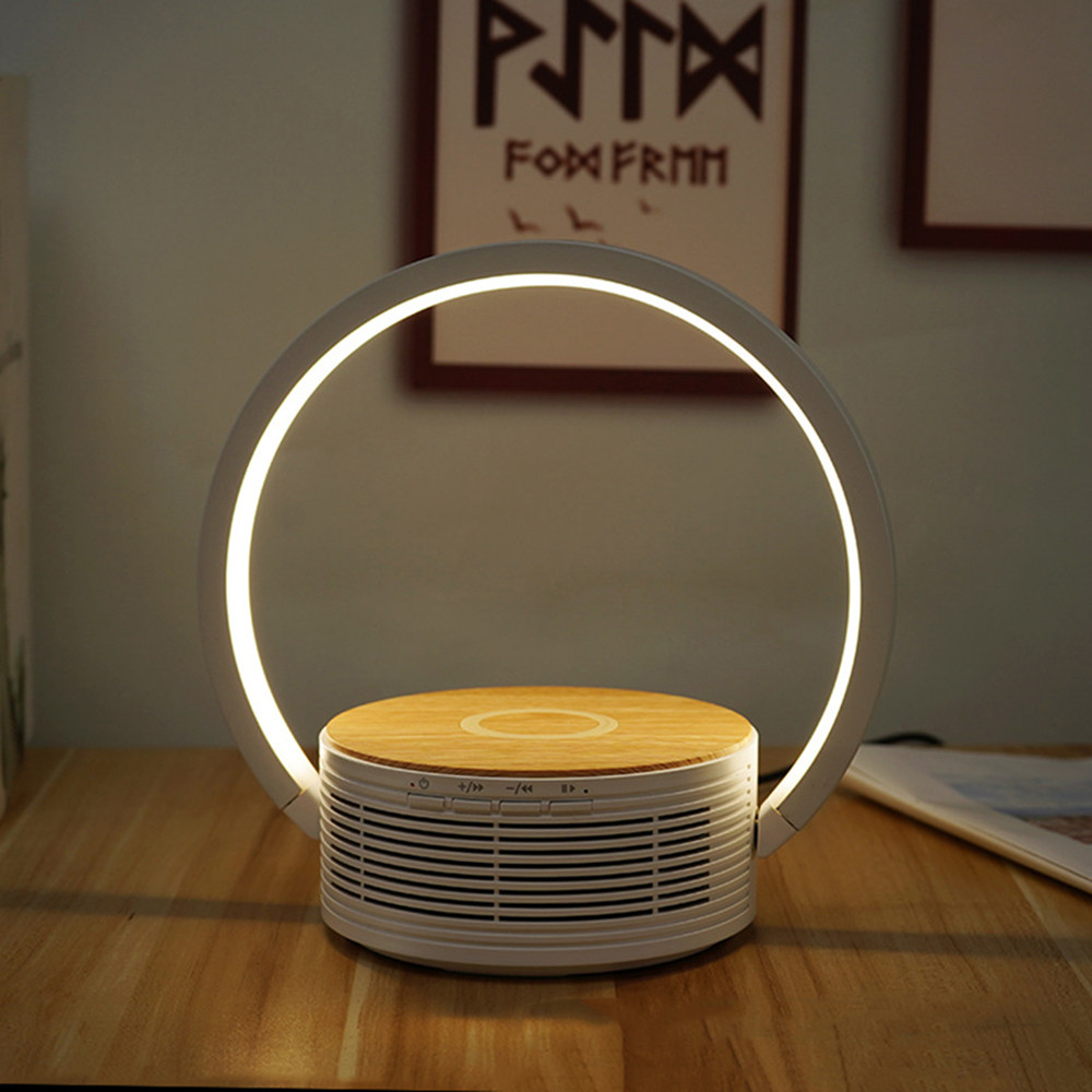 Majestic LL506BTWI Lampada da Tavolo con Speaker e Base di Ricarica - immagine 3