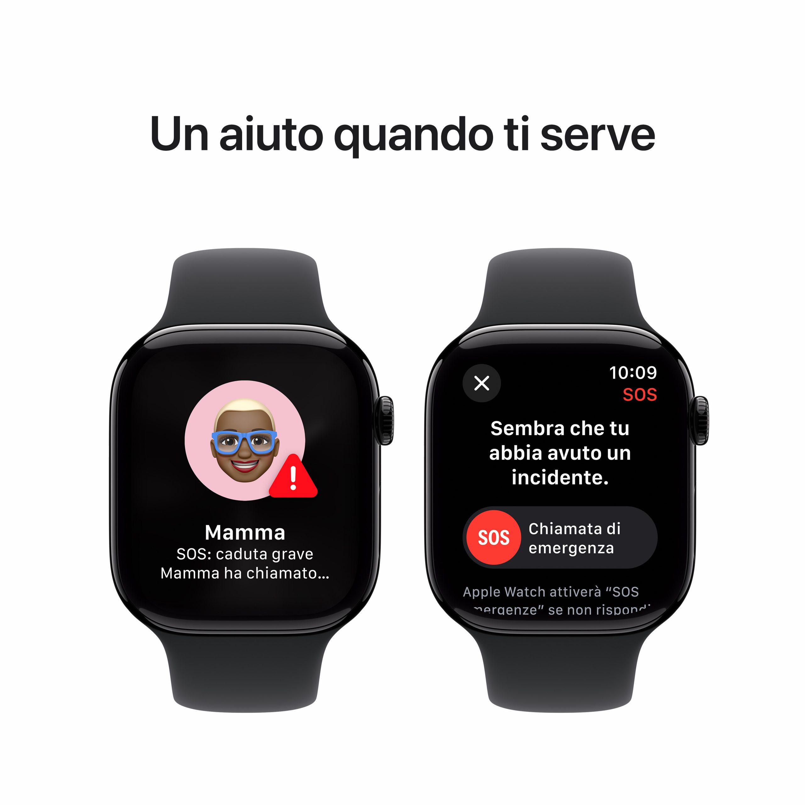 Apple MWWP3QLA Apple Watch 10 Alluminio Jet Black Smartwatch 46MM GPS Sportband - immagine 6