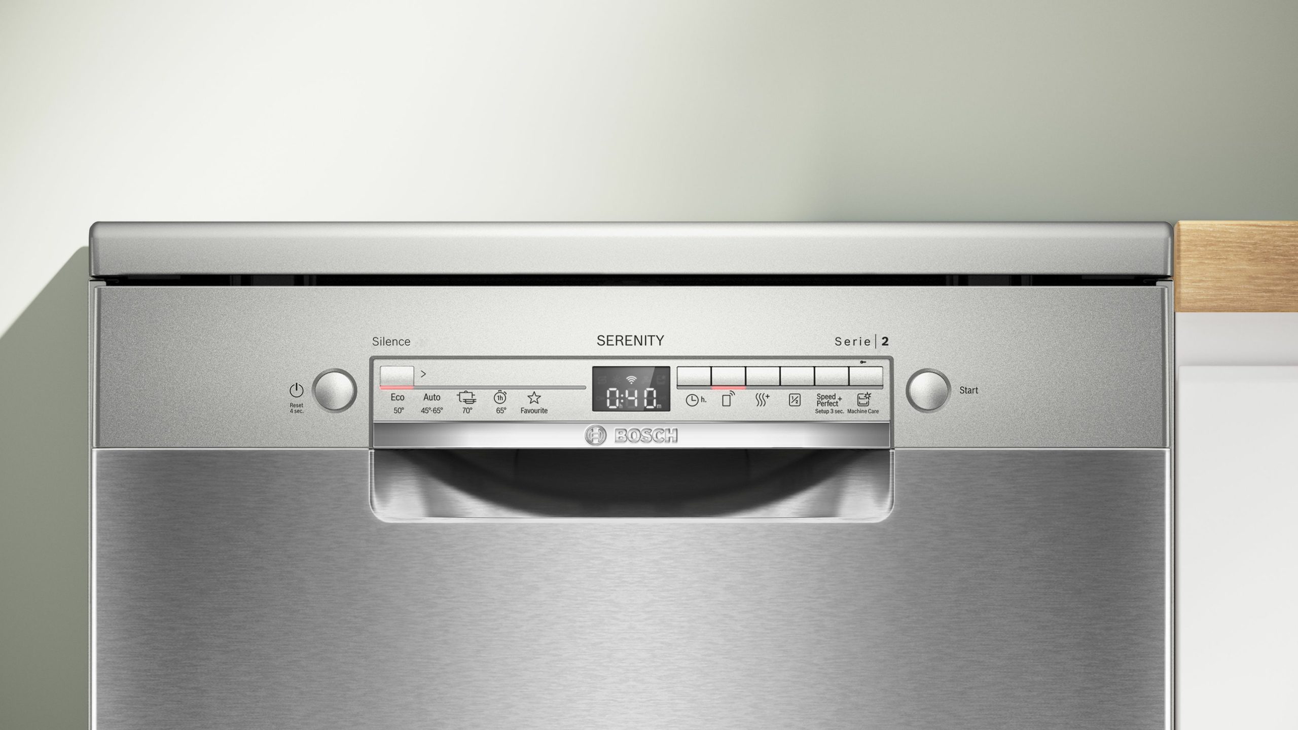 Bosch SMS2HTI02E Inox Lavastoviglie Libera Installazione 13 Coperti Wi-Fi - immagine 4