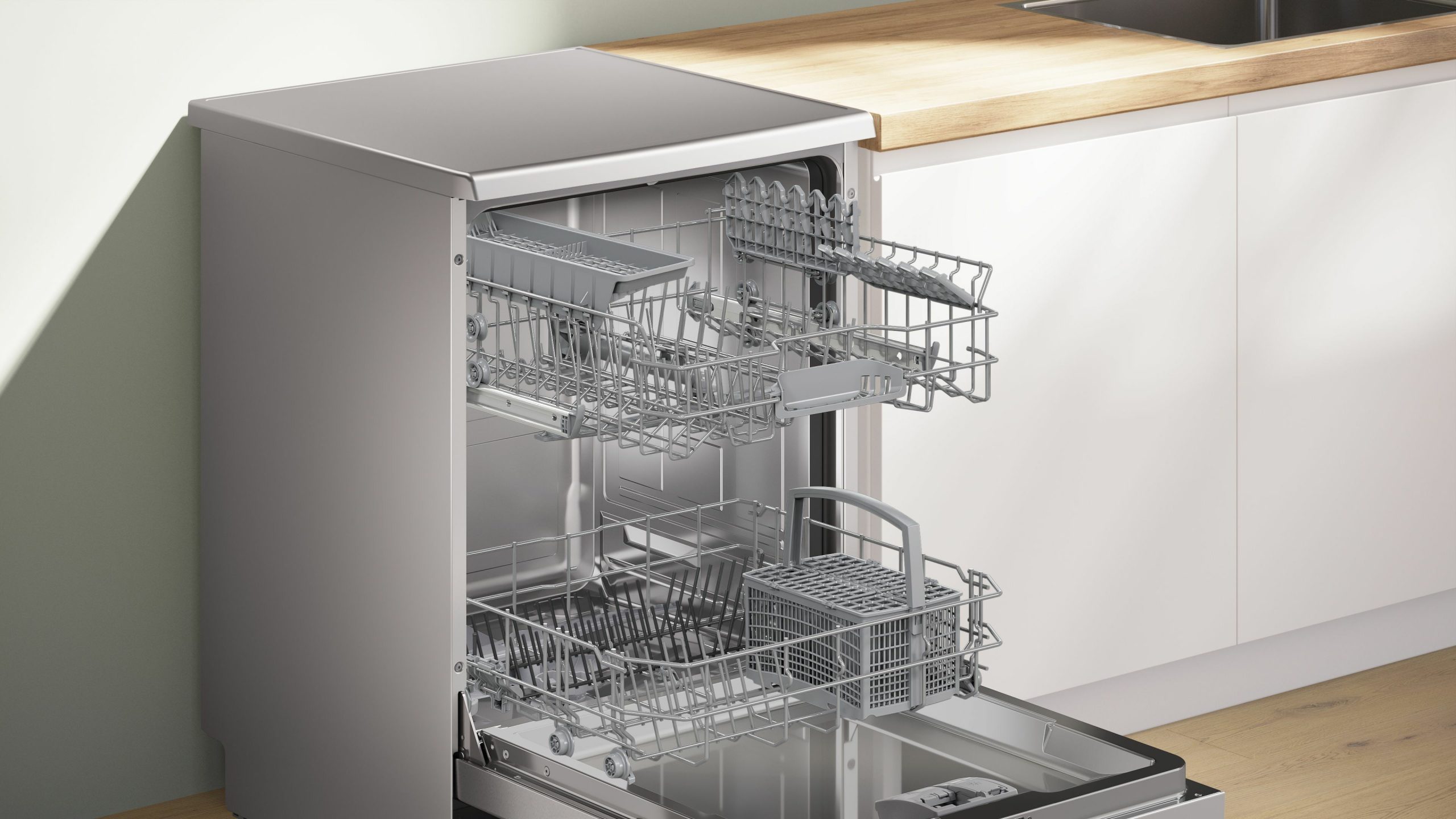 Bosch SMS2HTI02E Inox Lavastoviglie Libera Installazione 13 Coperti Wi-Fi - immagine 6