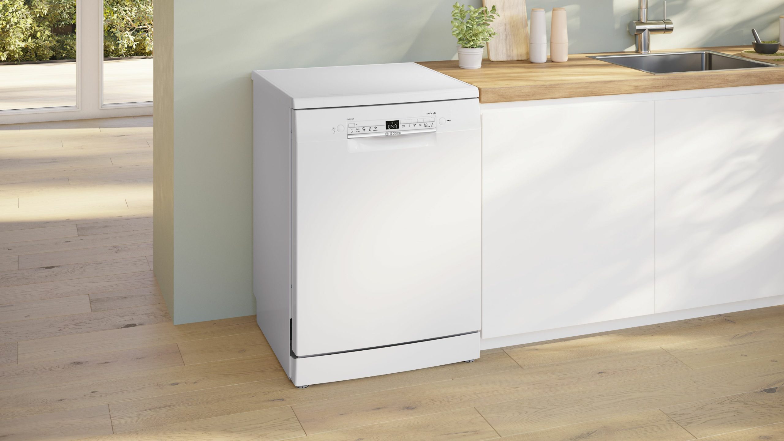 Bosch SMS2HTW02E Bianca Lavastoviglie Libera Installazione 13 Coperti Wi-Fi - immagine 3