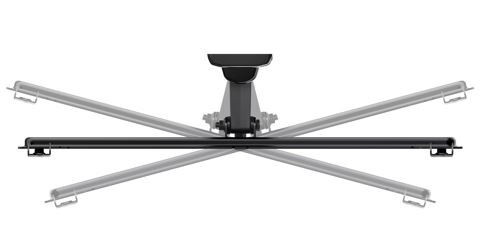 Meliconi Flatstyle FTR400 Supporto TV a Muro da 40 a 65 Pollici Portata 45KG - immagine 5