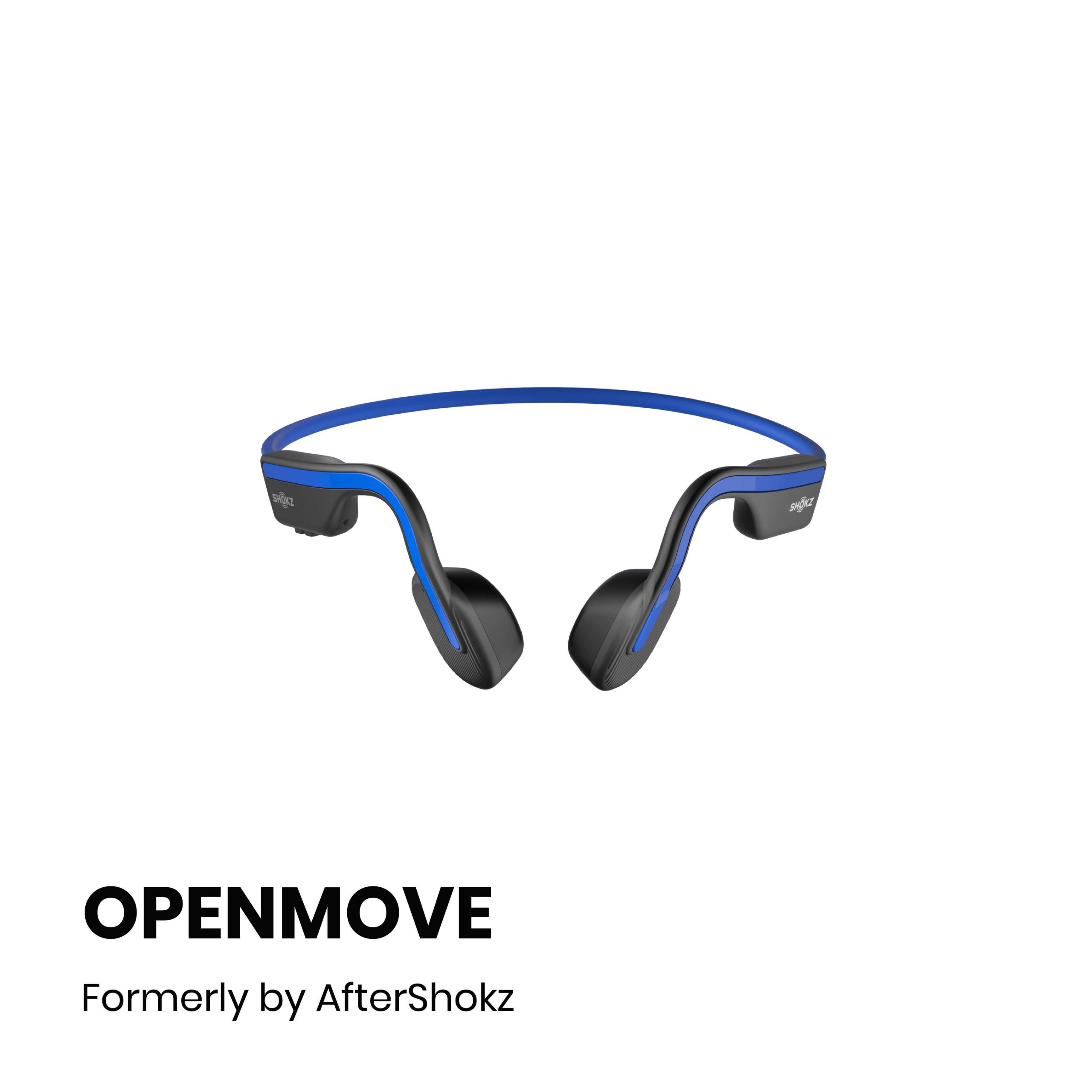 Shokz OpenMove Elevation Blue Cuffie Auricolari a Conduzione Ossea IP55 - immagine 2