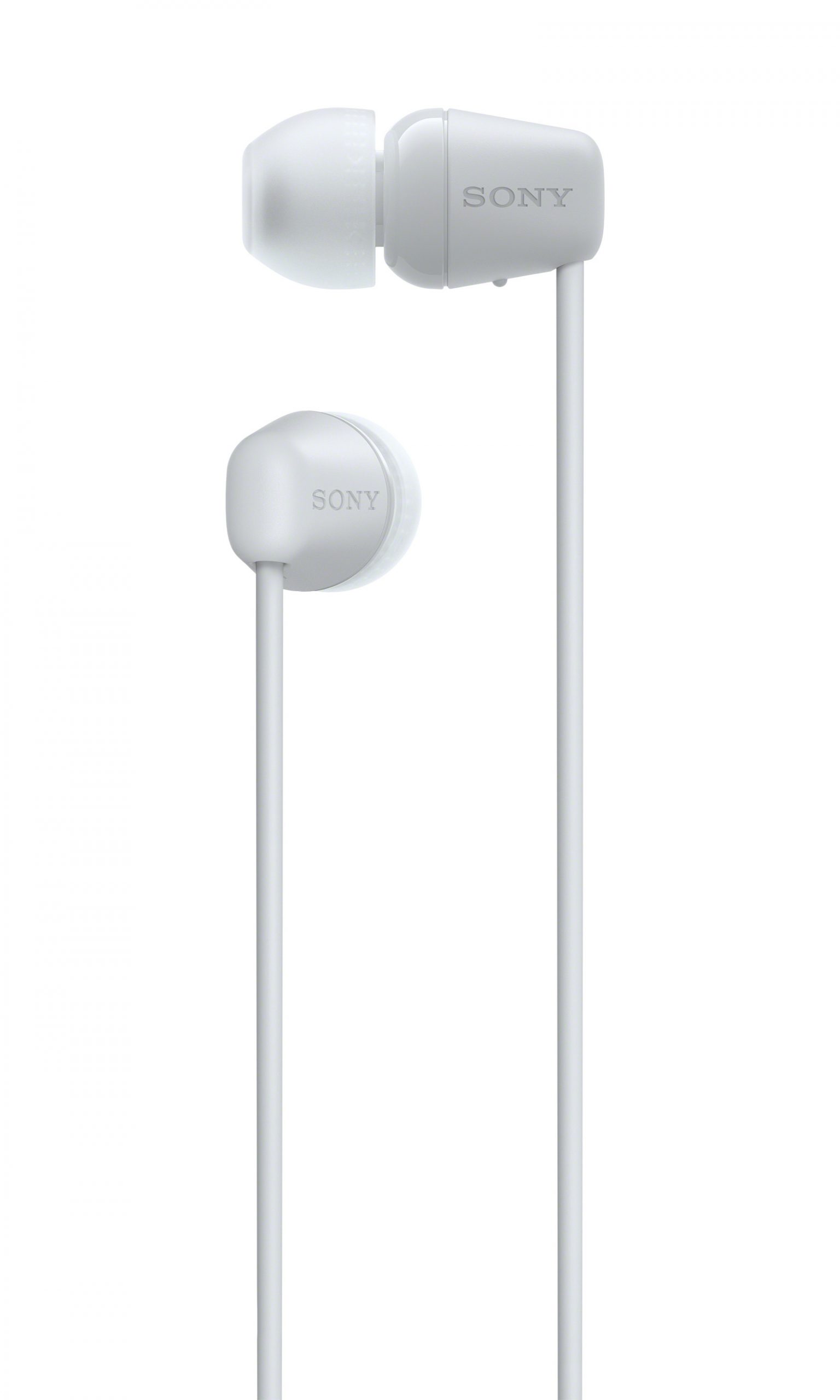 Sony WIC100W Bianco Cuffie Auricolari Bluetooth In-Ear Impermeabili IPX4 - immagine 2