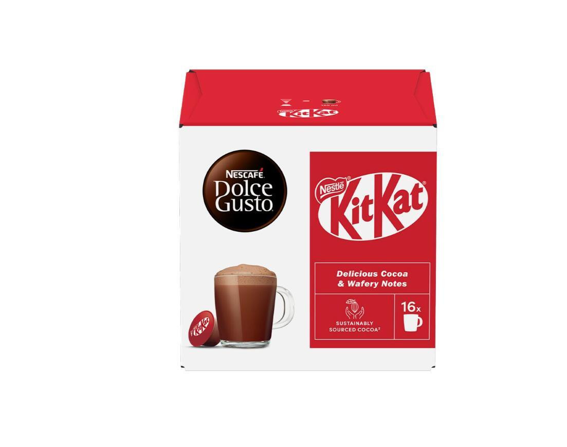 Nescafe Bevanda Cacao Gusto KitKat Confezione 16 Capsule Compatibili Dolce Gusto - immagine 2