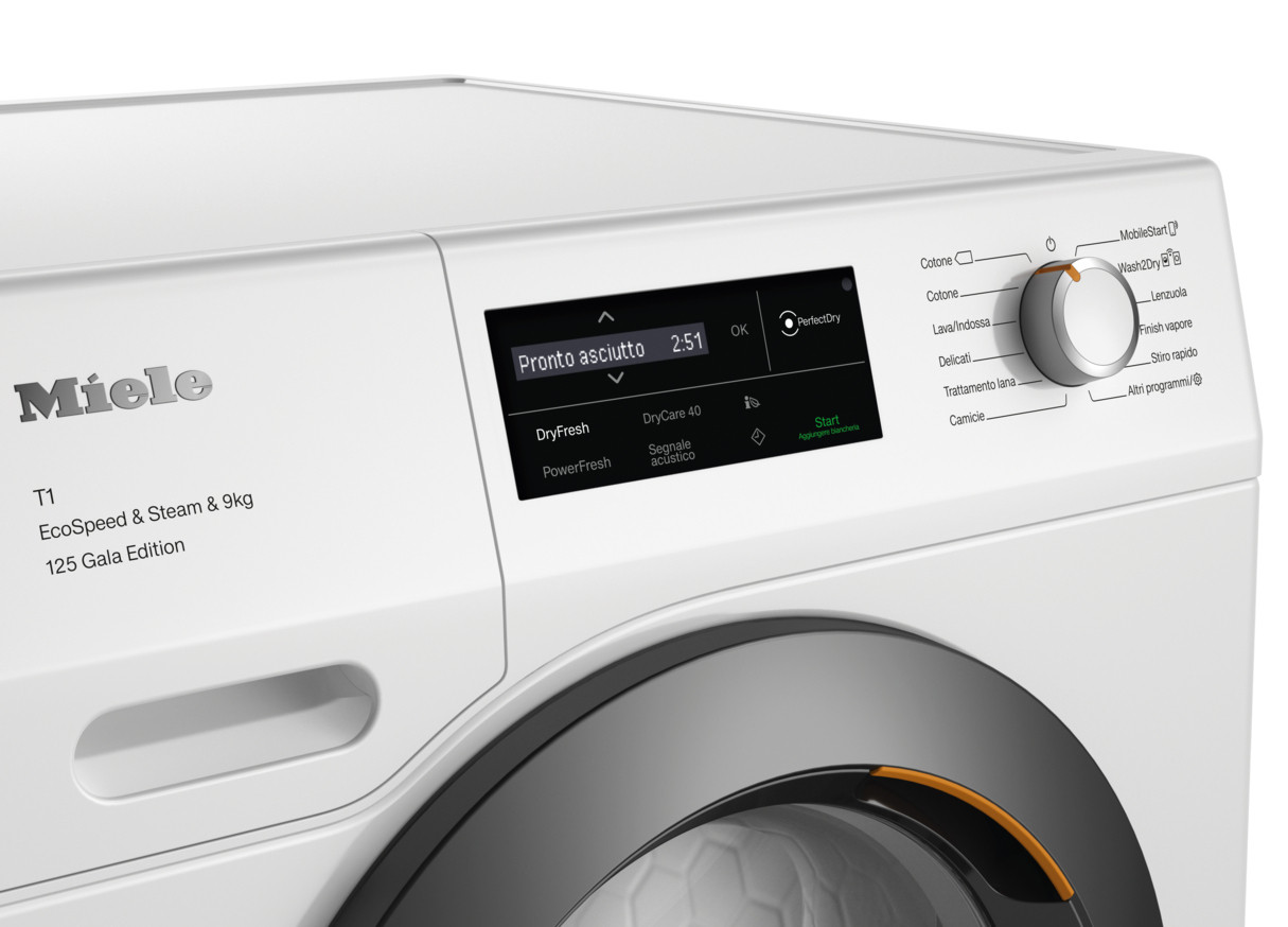 Miele TCL690WP125GALAEDITION Asciugatrice Carica Frontale 9KG Pompa Calore Wi-Fi - immagine 3