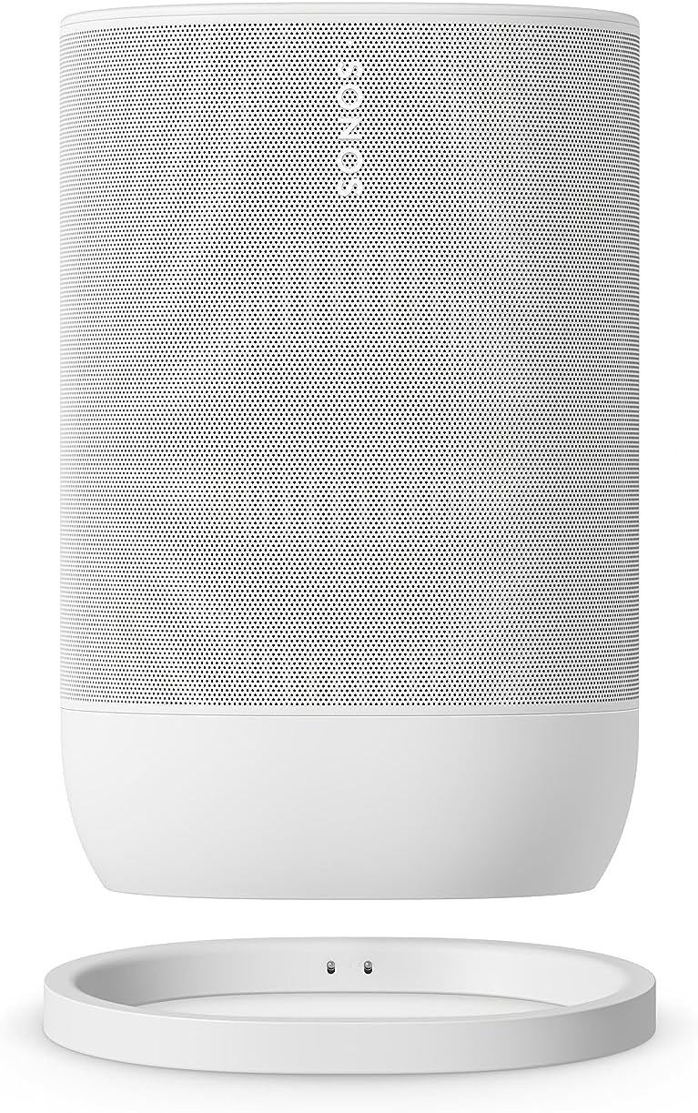 Sonos Move 2 White Smart Speaker Wi-Fi con Controllo Vocale - immagine 3