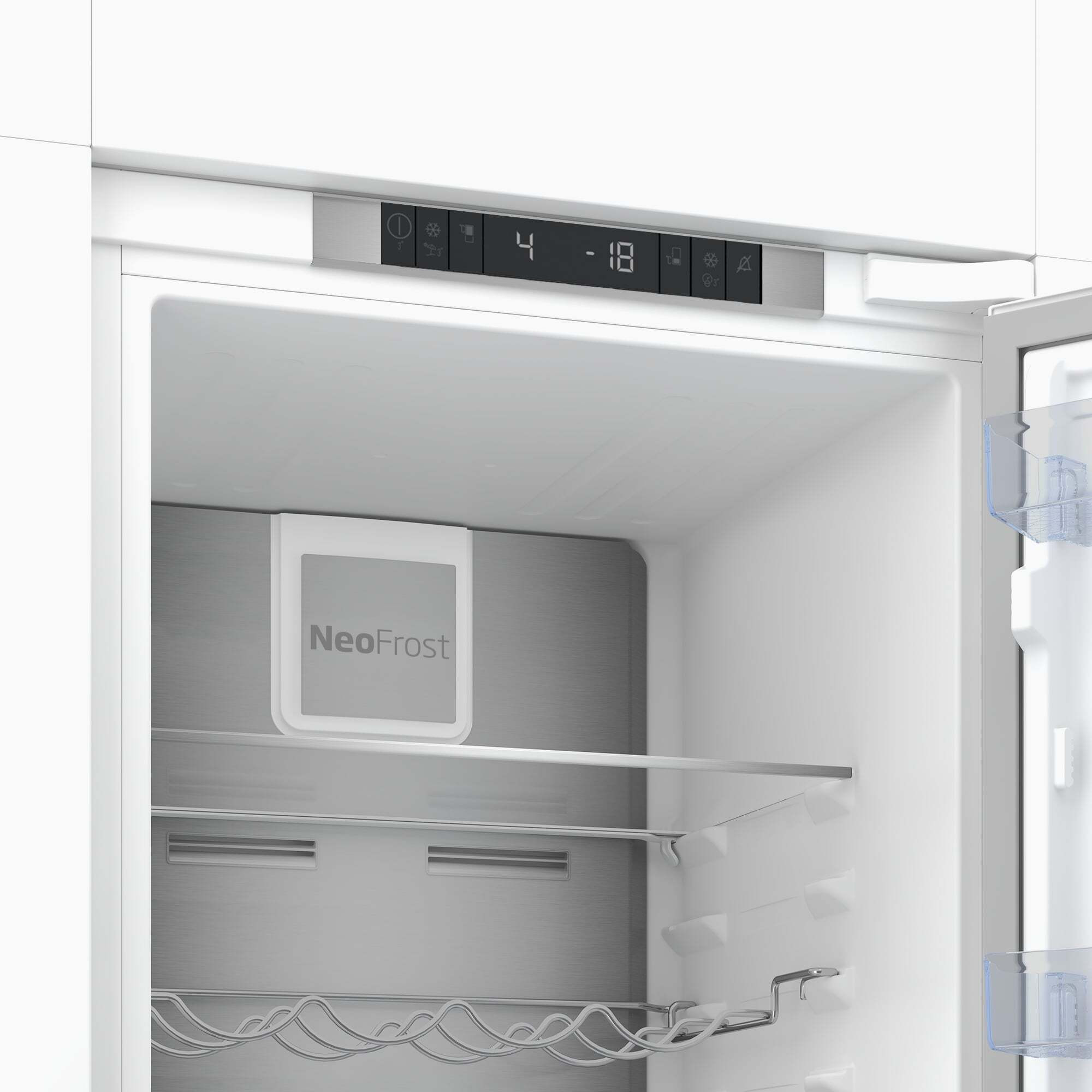 Beko BCNA306E4SN Frigorifero Combinato da Incasso 306LT Altezza 194CM 5 Ripiani - immagine 4