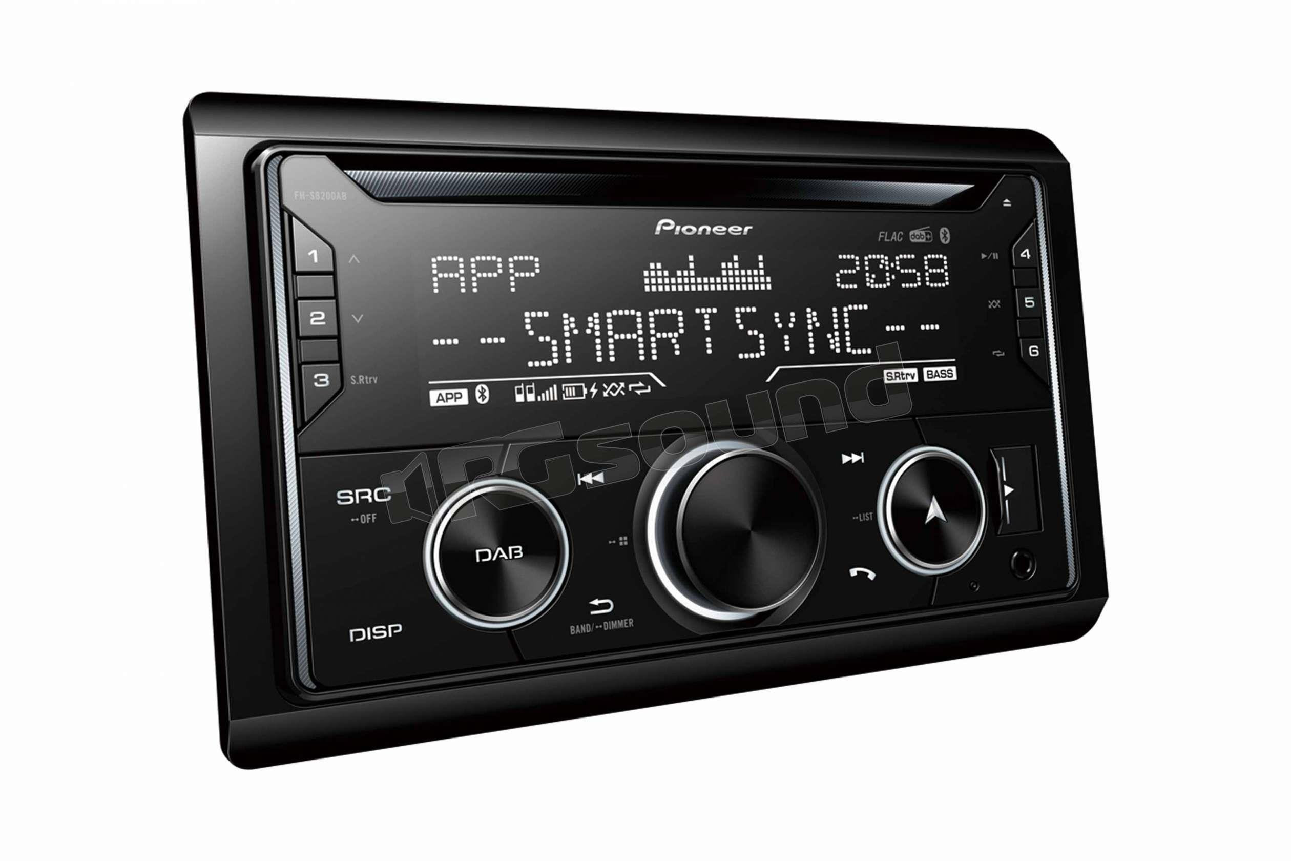 Pioneer FHS820DAB Autoradio con Doppio DIN per FM e DAB - immagine 2