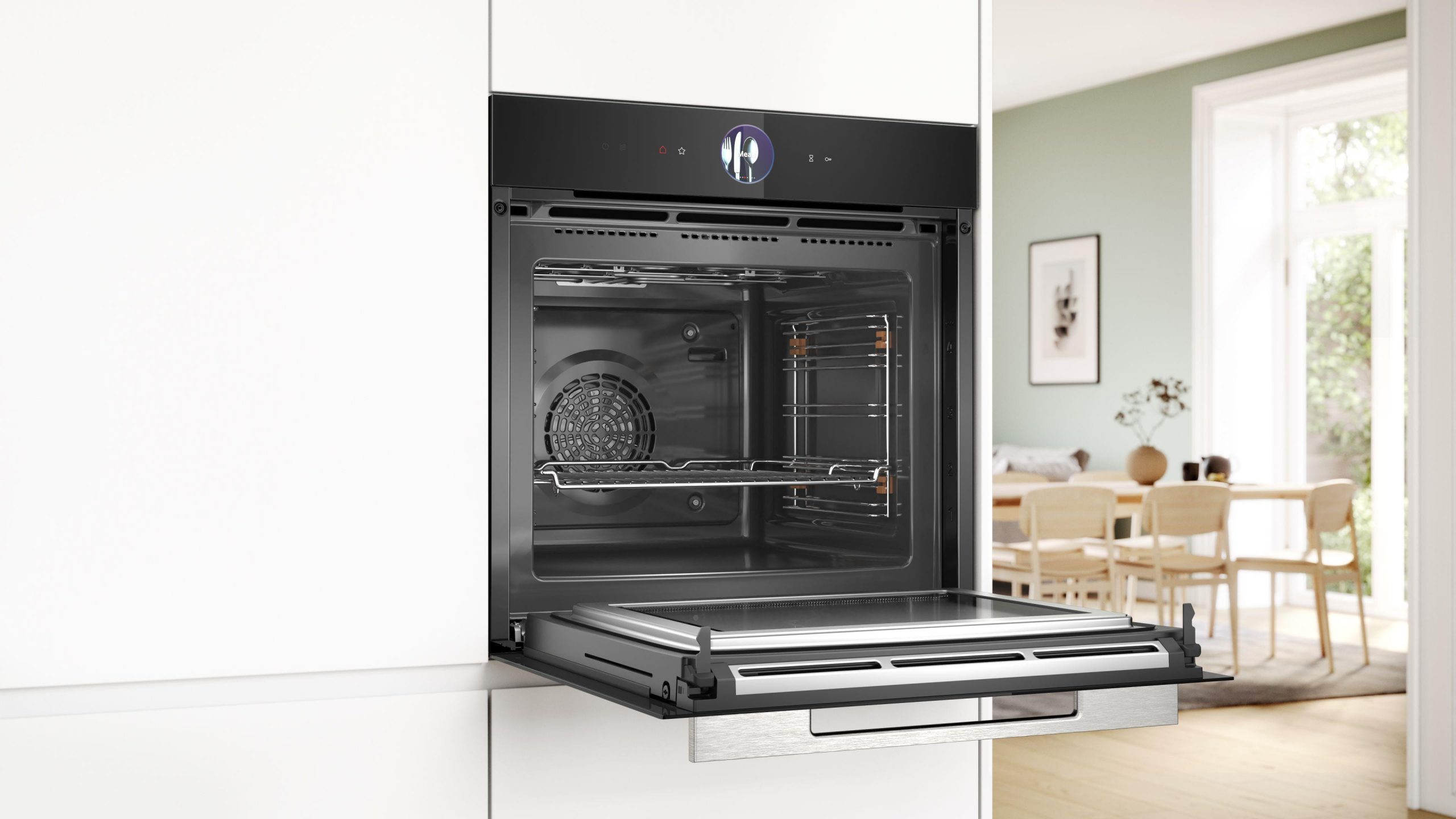 Bosch HMG7764B1 Nero Forno da Incasso Multifunzione 60CM 71 Litri con Microonde - immagine 3