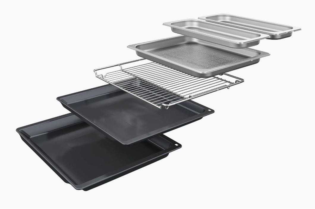 Bosch HSG7364B1 Nero Forno da Incasso Multifunzione a Vapore 60CM 71 Litri - immagine 3