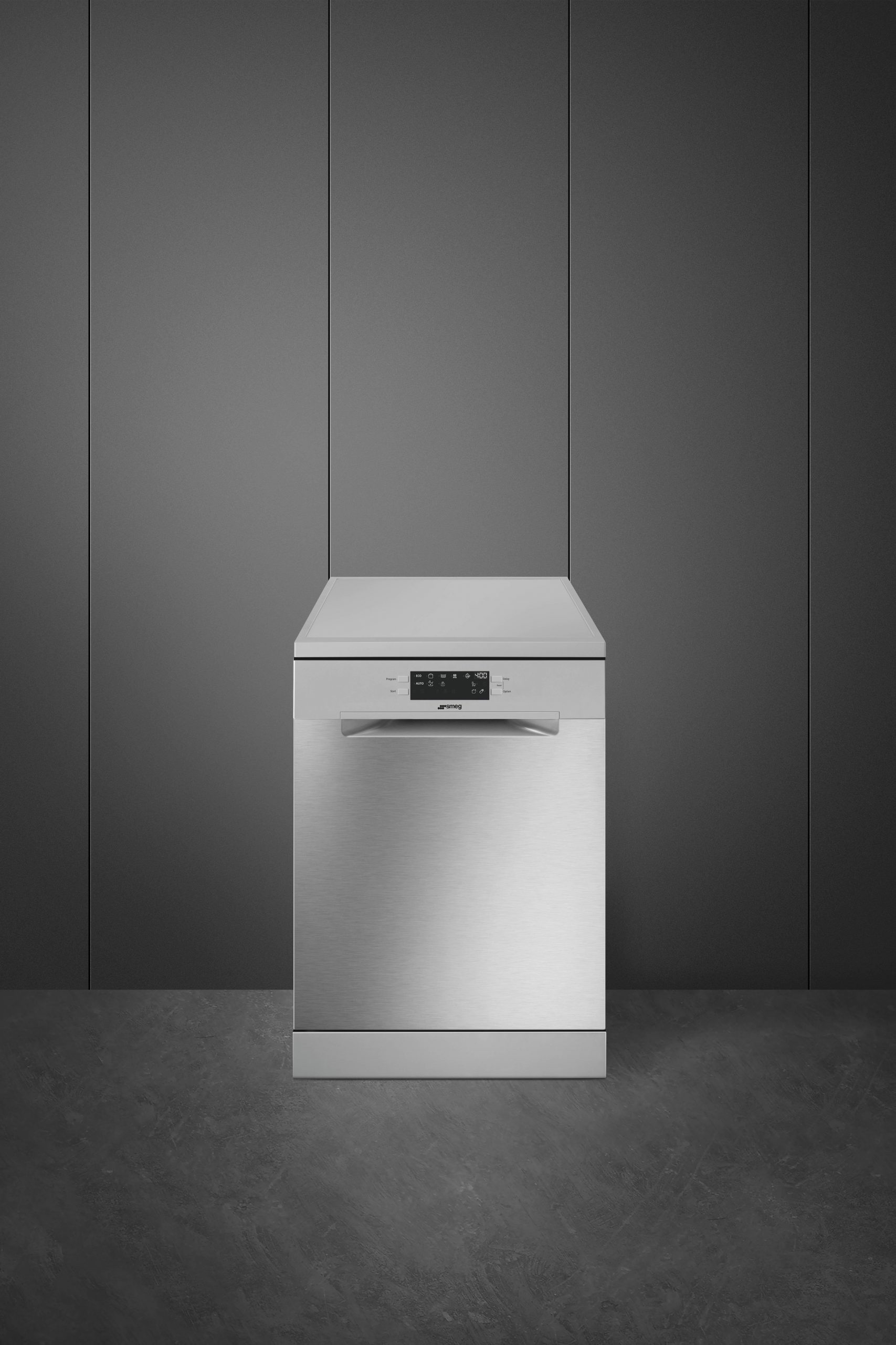 Smeg LVSEX34CQ Inox Lavastoviglie Libera Installazione 14 Coperti 3 Cesto - immagine 2