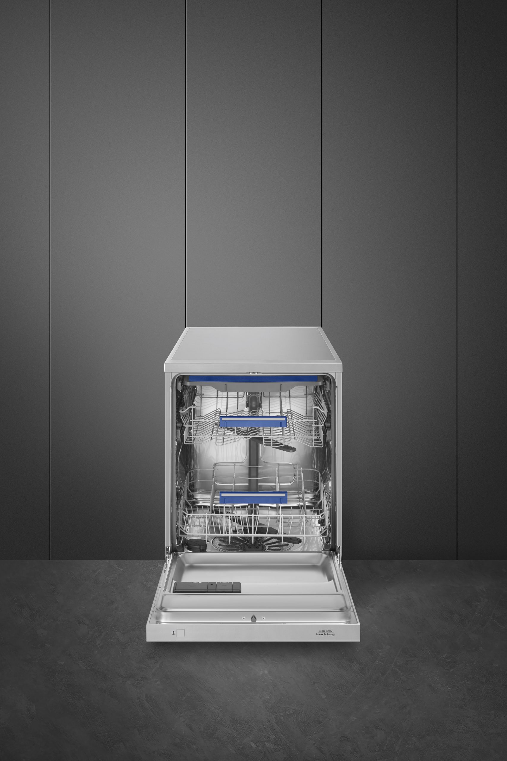 Smeg LVSEX34CQ Inox Lavastoviglie Libera Installazione 14 Coperti 3 Cesto - immagine 3