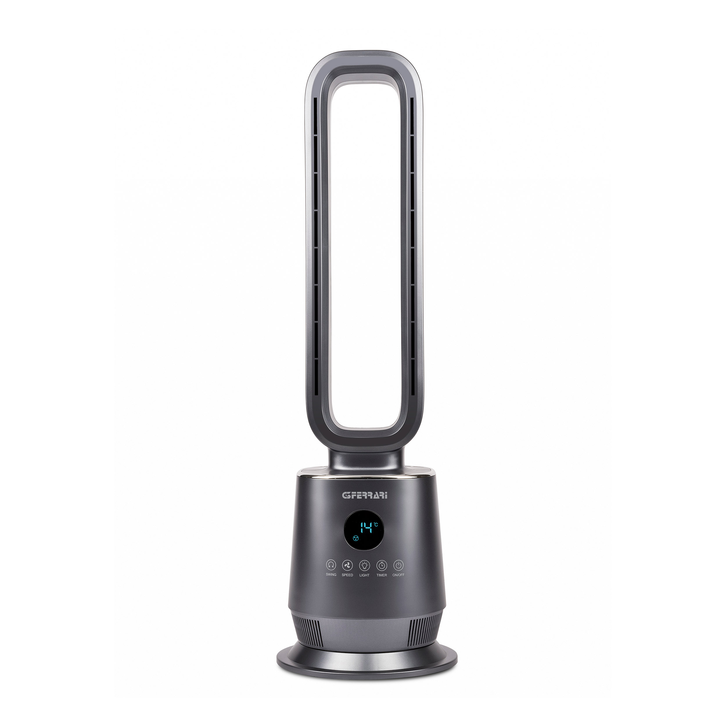 G3 Ferrari Wind Mastro Nero Ventilatore a Torre 50W 3 Velocita Senza Pale - immagine 3