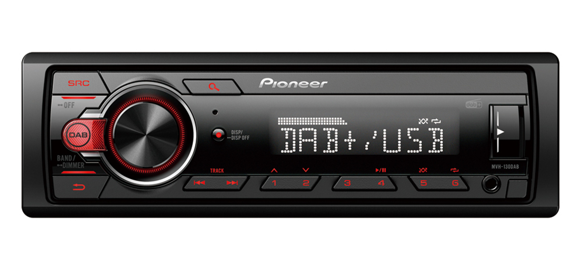 Pioneer MVH130DAB Autoradio con DIN per Radio DAB - immagine 2