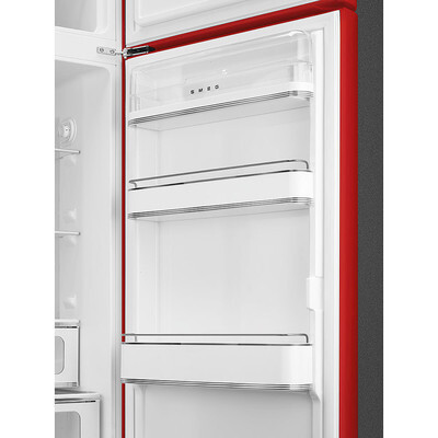 Smeg FAB30RRD5 Rosso Frigorifero Doppia Porta 294LT Stile Retro Cerniere DX - immagine 2