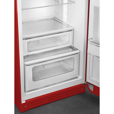 Smeg FAB30RRD5 Rosso Frigorifero Doppia Porta 294LT Stile Retro Cerniere DX - immagine 3