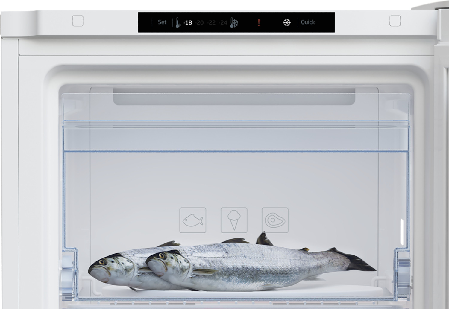 Beko RFNM200T40WN Congelatore Verticale 200 Litri Nofrost 5 Cassetti - immagine 4