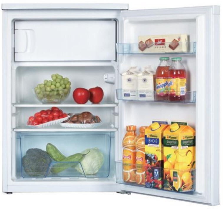 Ocean OCT147WE Frigorifero da Tavolo 123 Litri con 2 Ripiani e Cella Freezer - immagine 3
