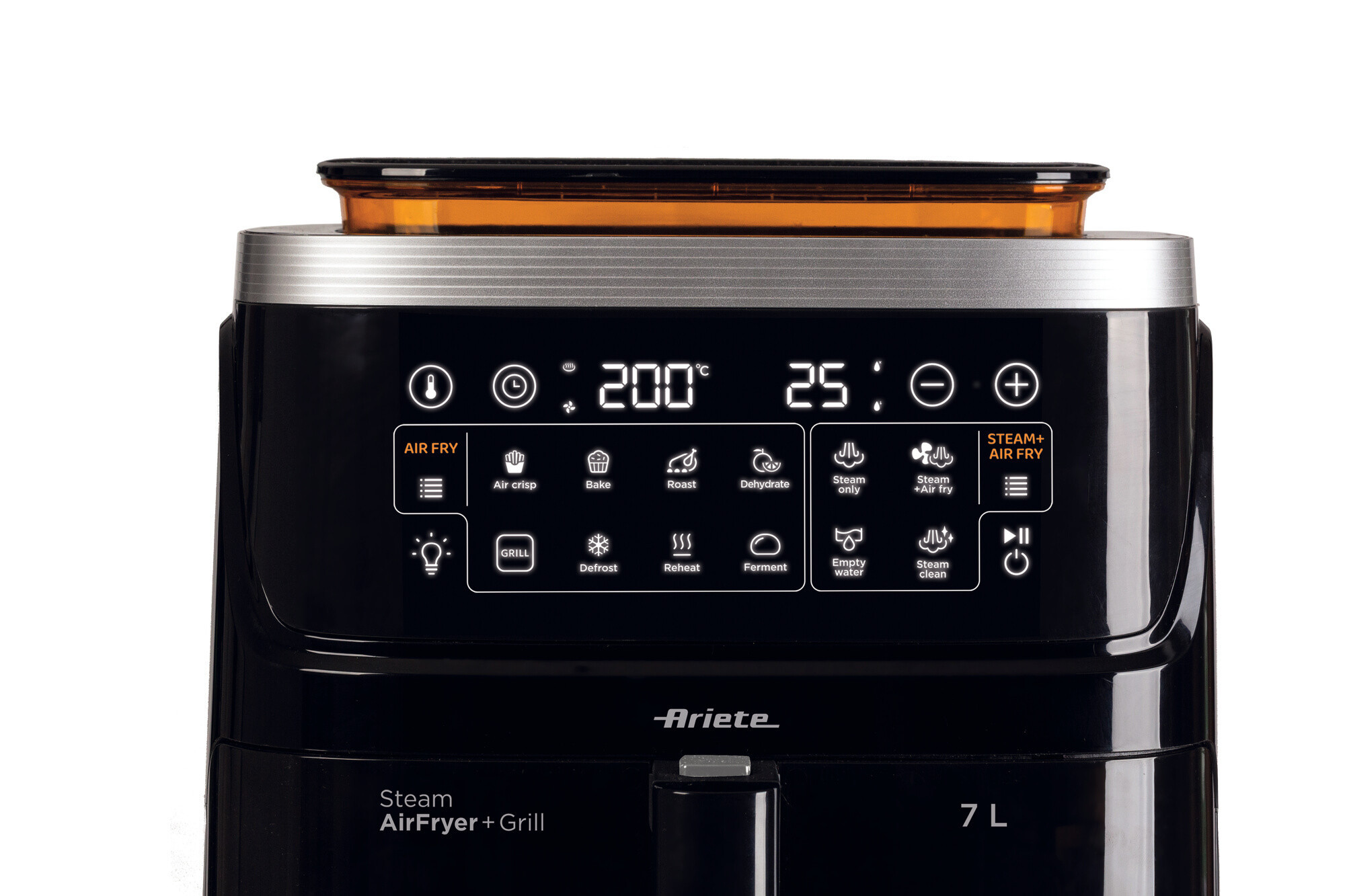 Ariete Friggitrice ad Aria Con Funzione Vapore e Grill 1700w Capacita 7 Litri - immagine 3