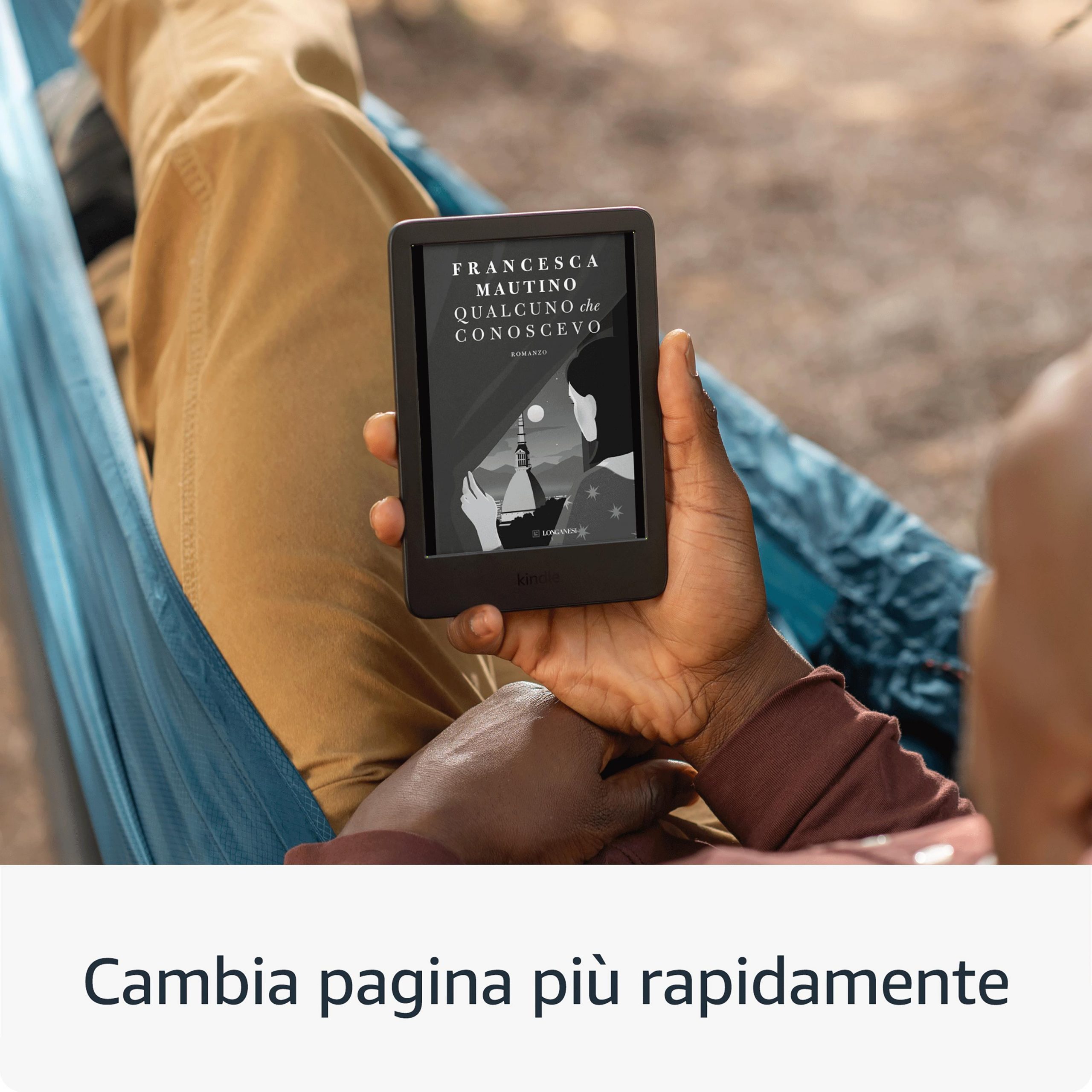 Kindle 2024 Ebook 6 Pollici Touch 16GB Wi-Fi con Pubblicita - immagine 4