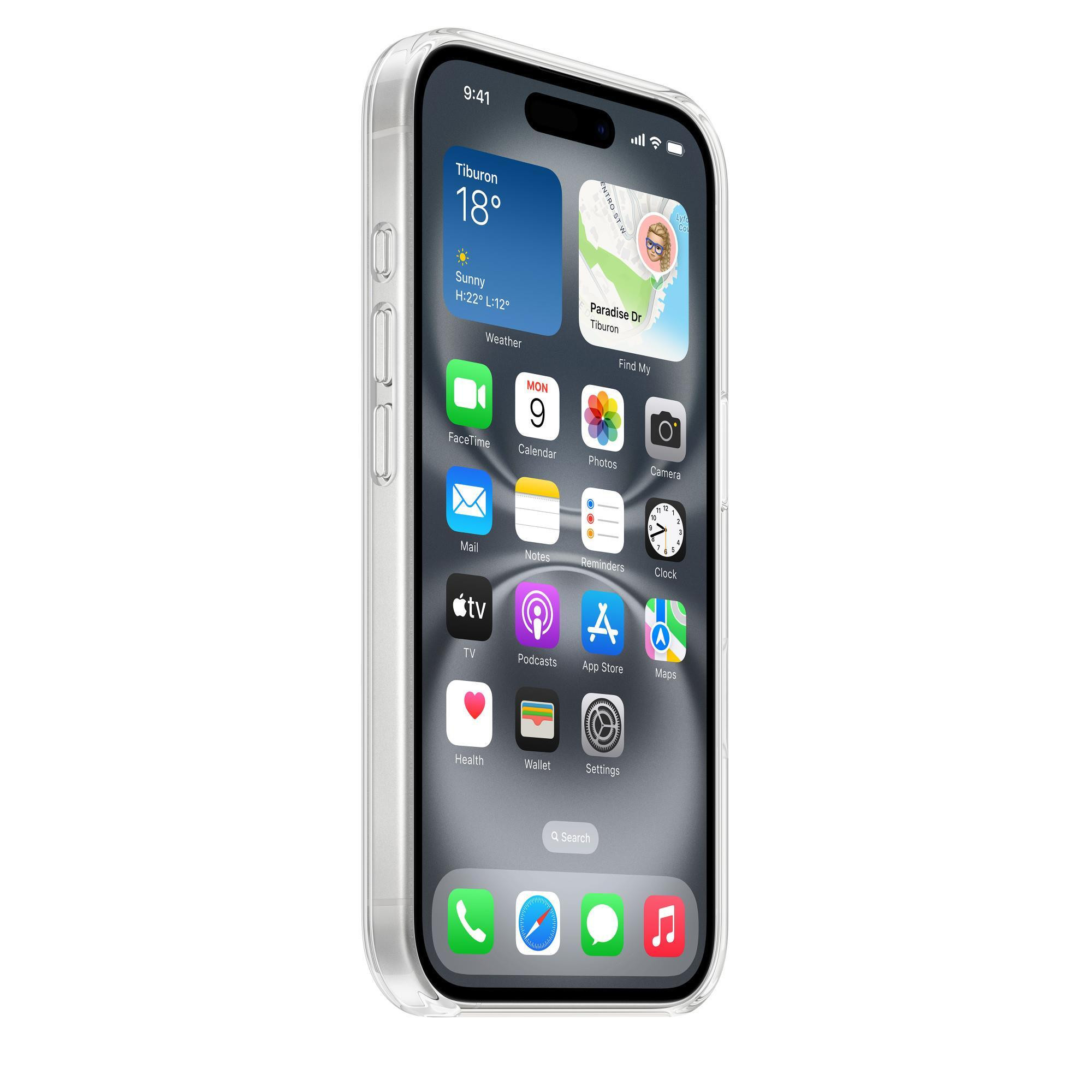 Apple MA6A4ZMA Cover Clear Magsafe Trasparente per iPhone 16 - immagine 6