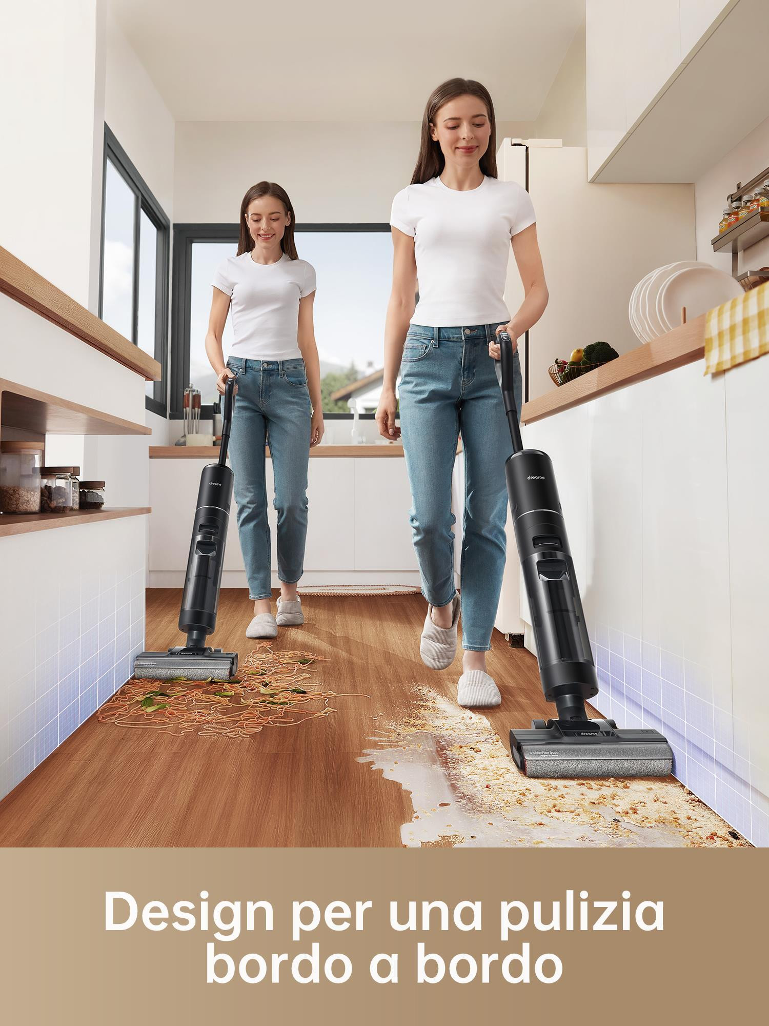 Dreame H12 Pro Aspirapolvere Lavapavimenti con 2 Serbatoi - immagine 4
